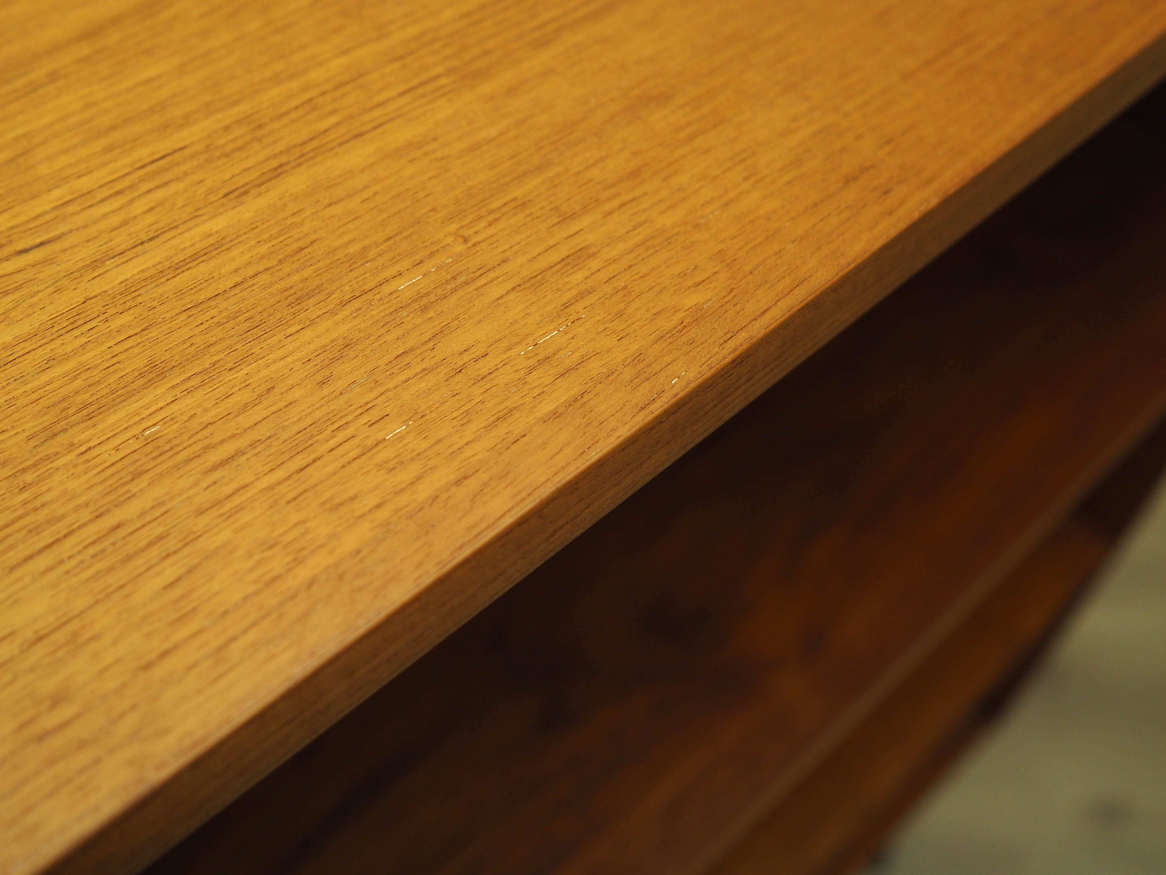 Teak-Bücherregal Braun 1970er Jahre