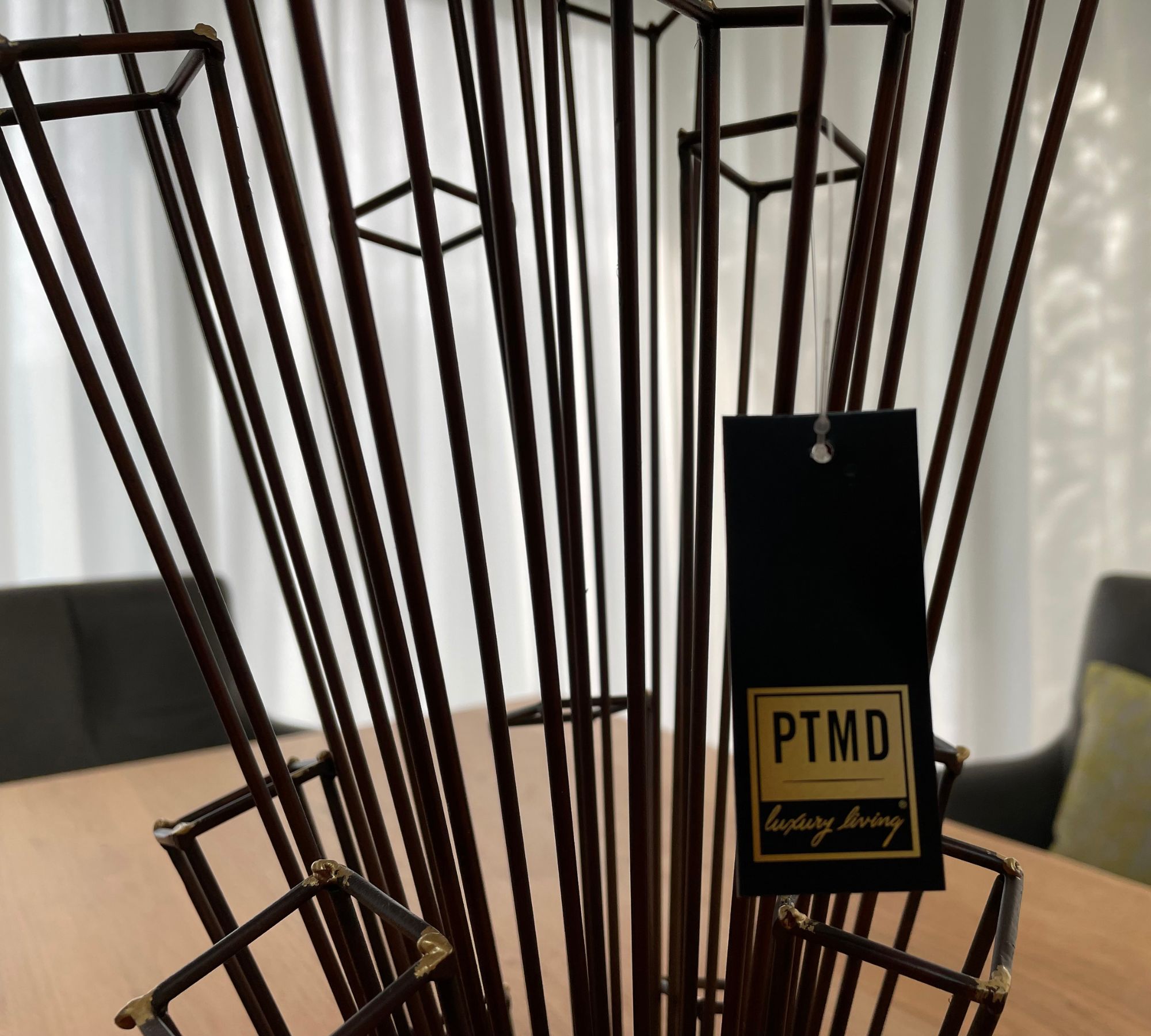 Designobjekt Metall Schwarz