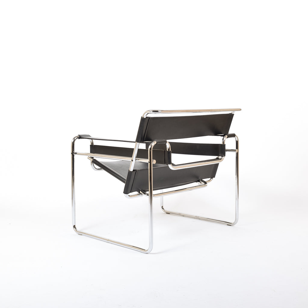 Marcel Breuer Wassily Chair Clubsessel B 3 Schwarz