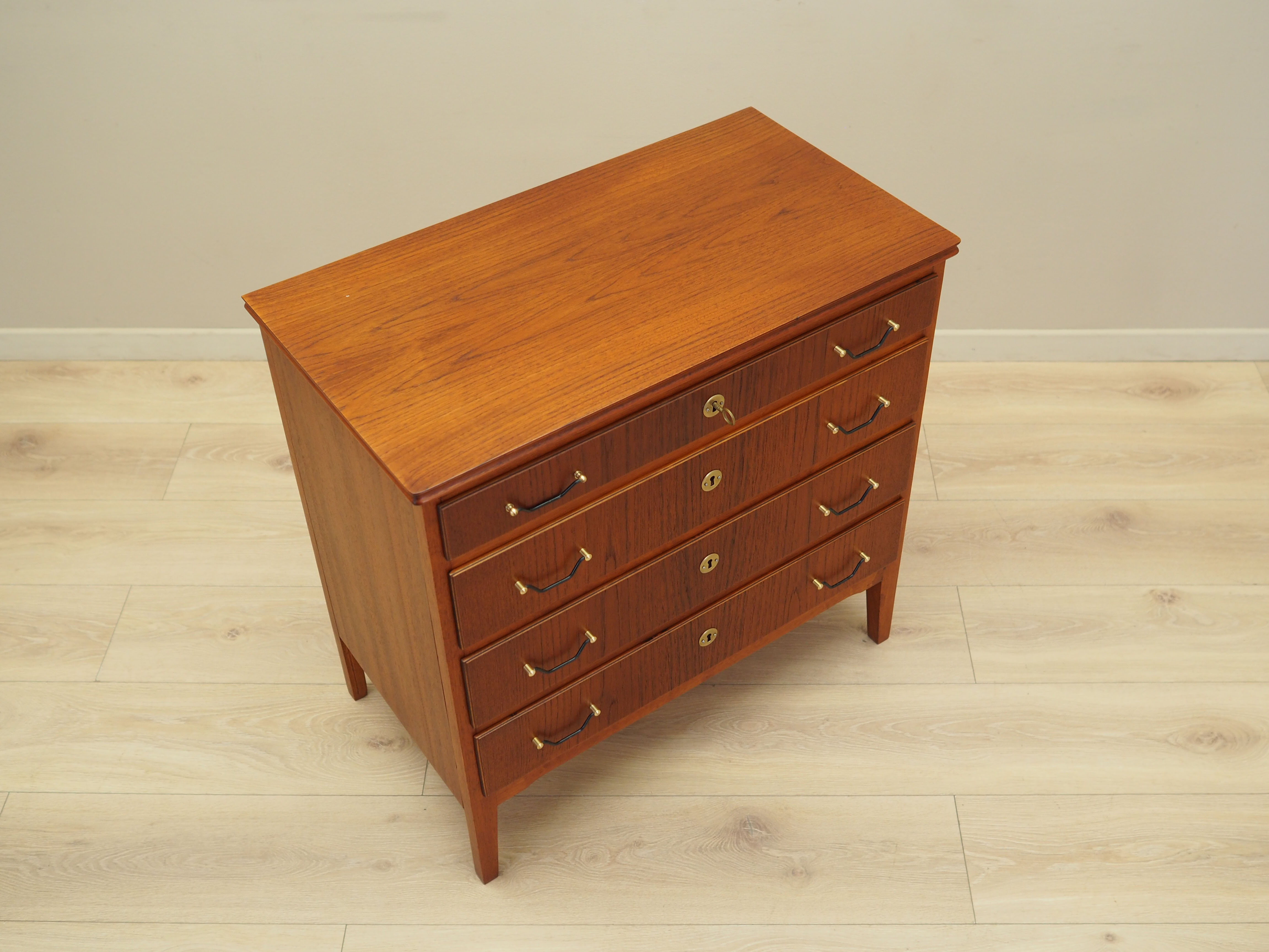 Chest of drawers Teak wood 1970s