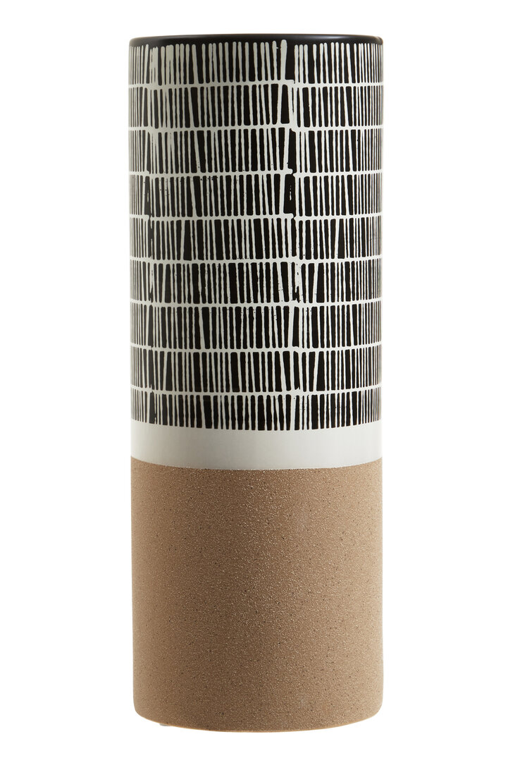 Jada Large Striped Vase