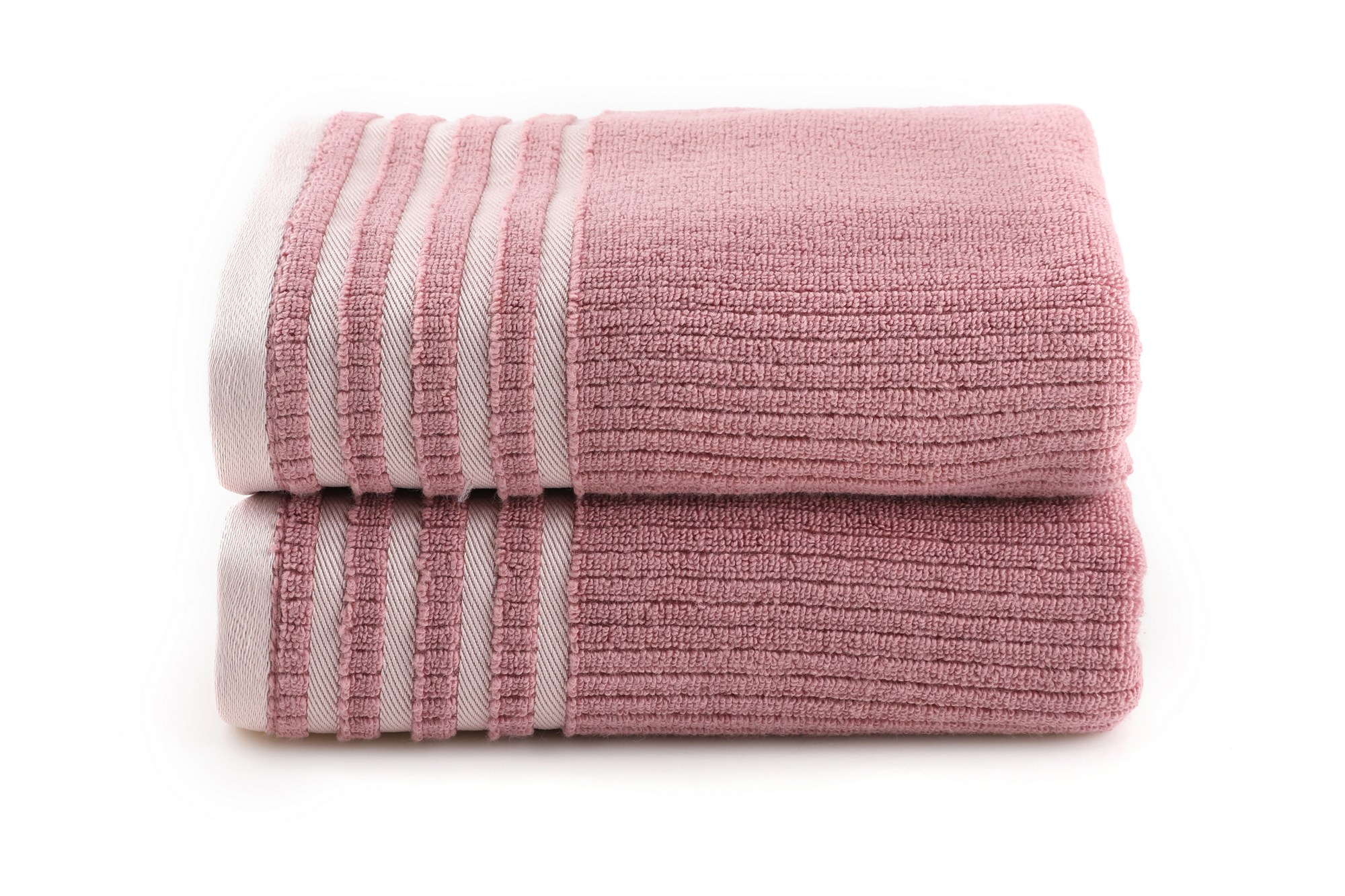 Mayra Bath Towels Cotton Rose