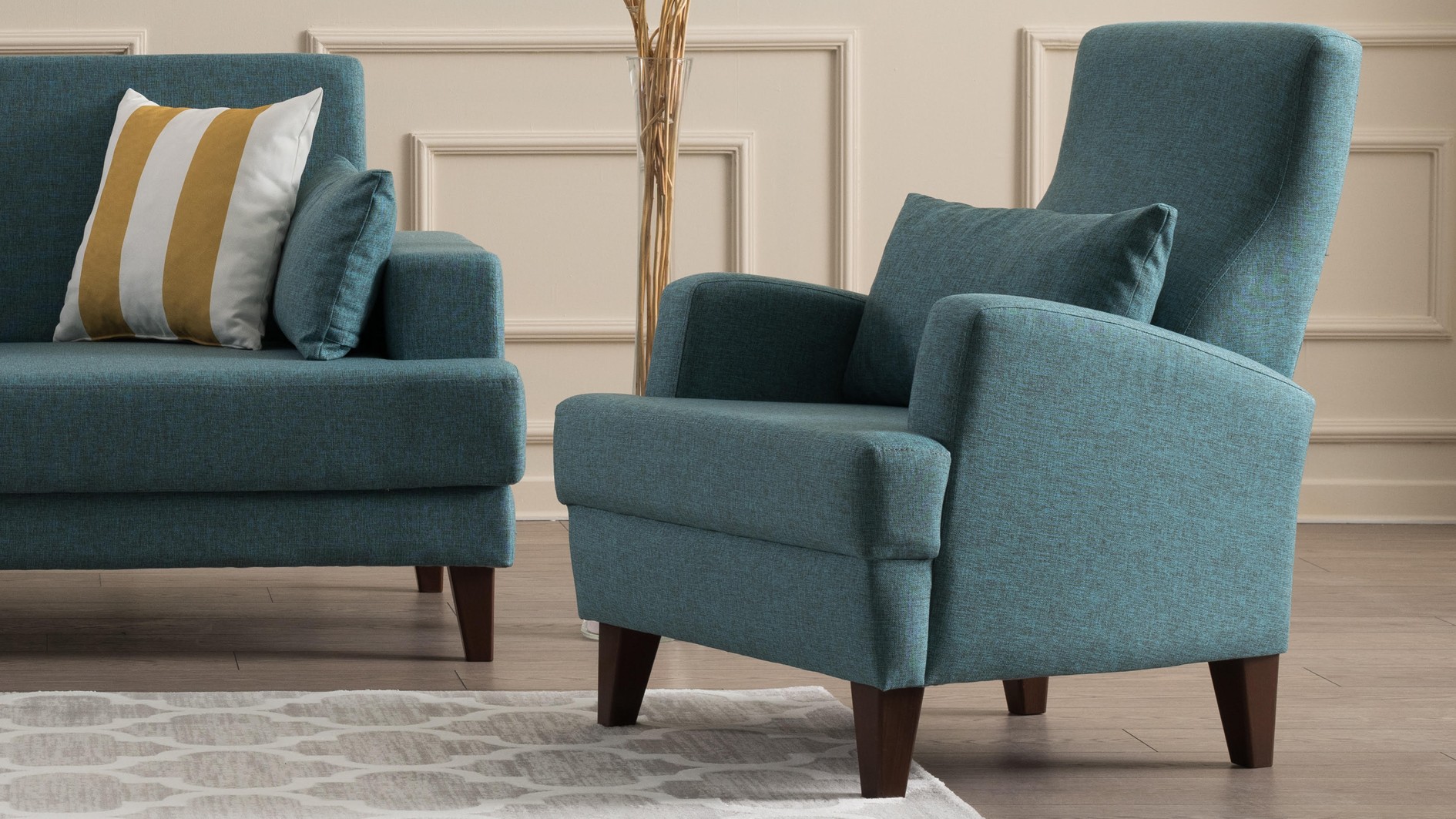 Kana Bergere Turquoise