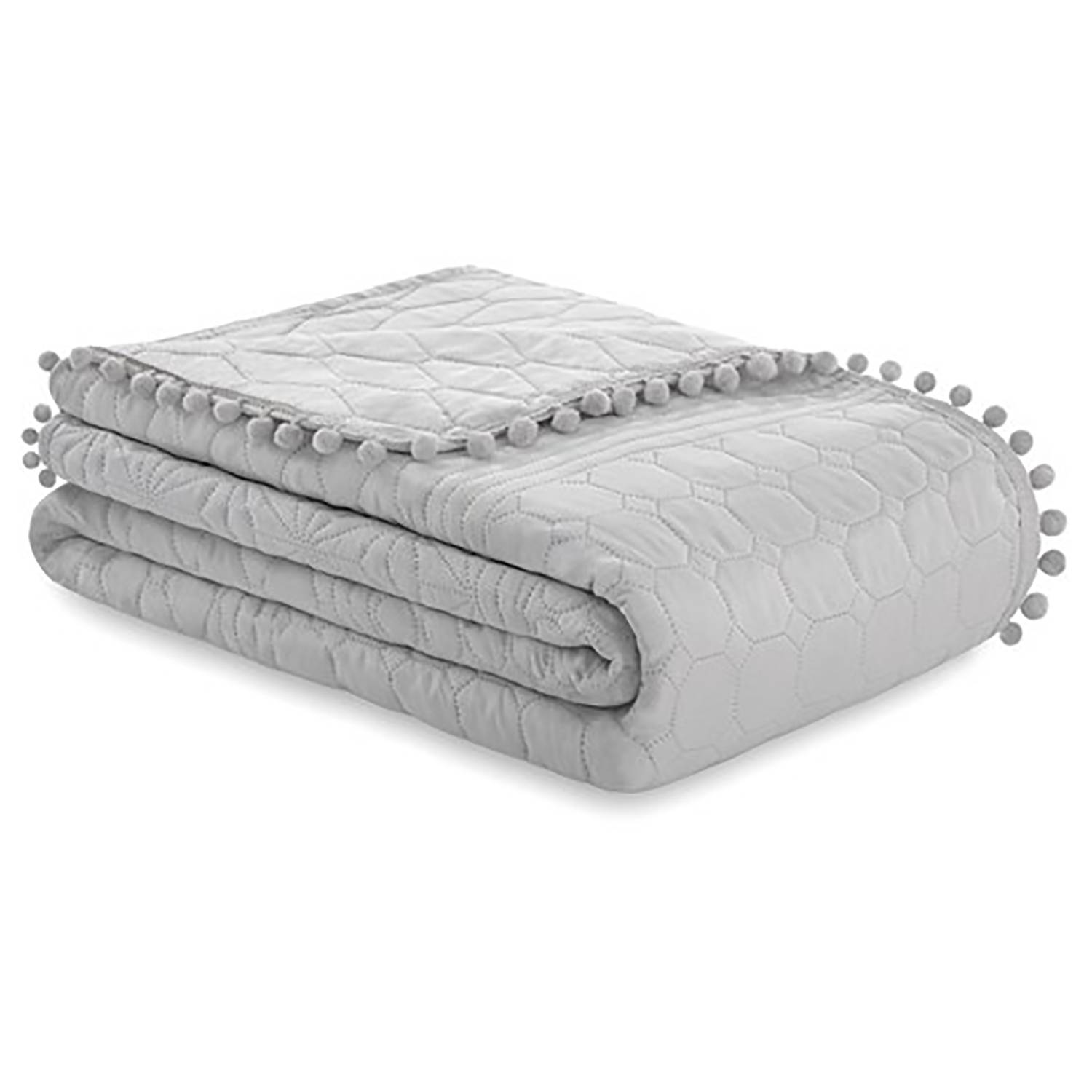Tagesdecke Ladore Hellgrau 170 x 210 cm