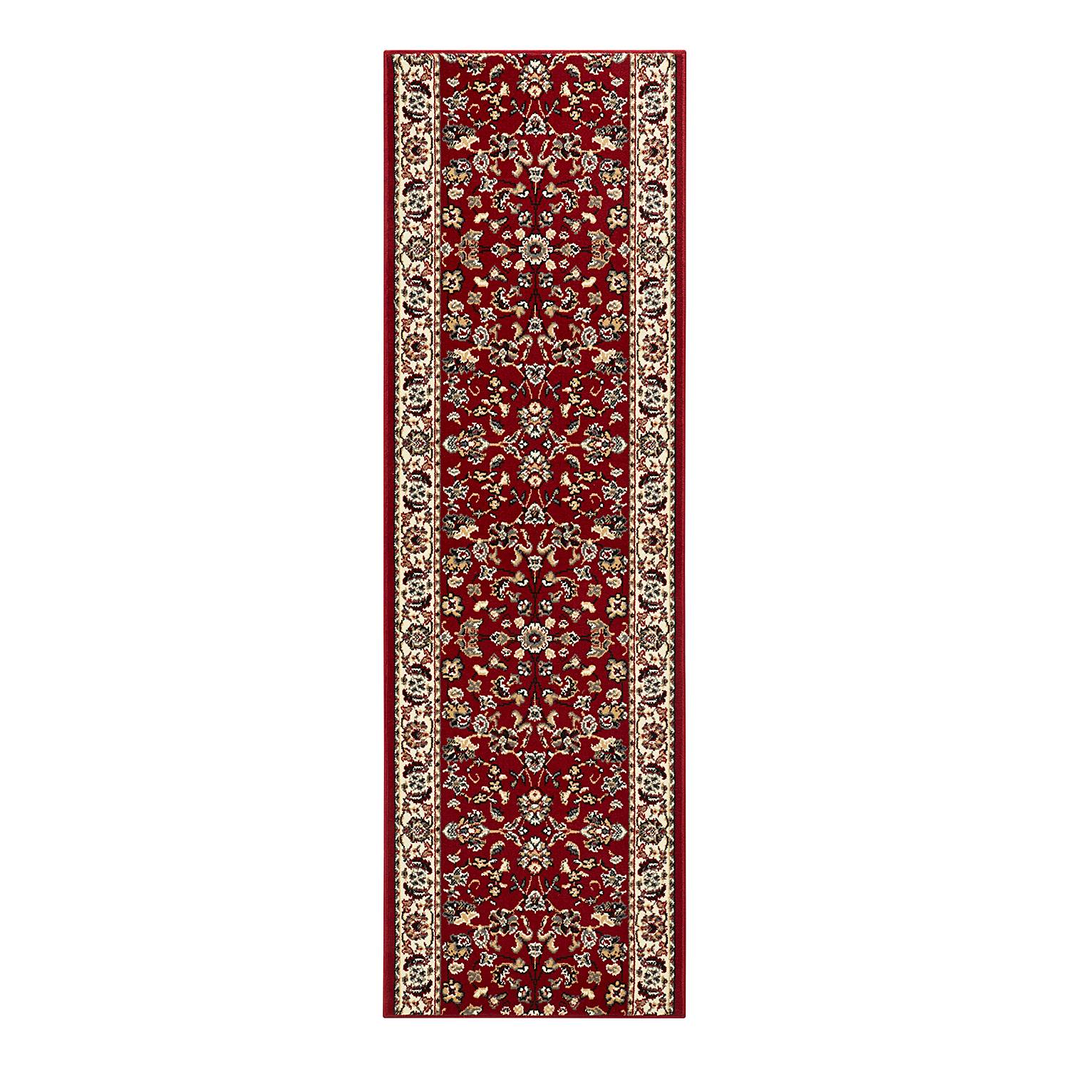 Vintage Jute Look Runner Rug Red 80x450 cm