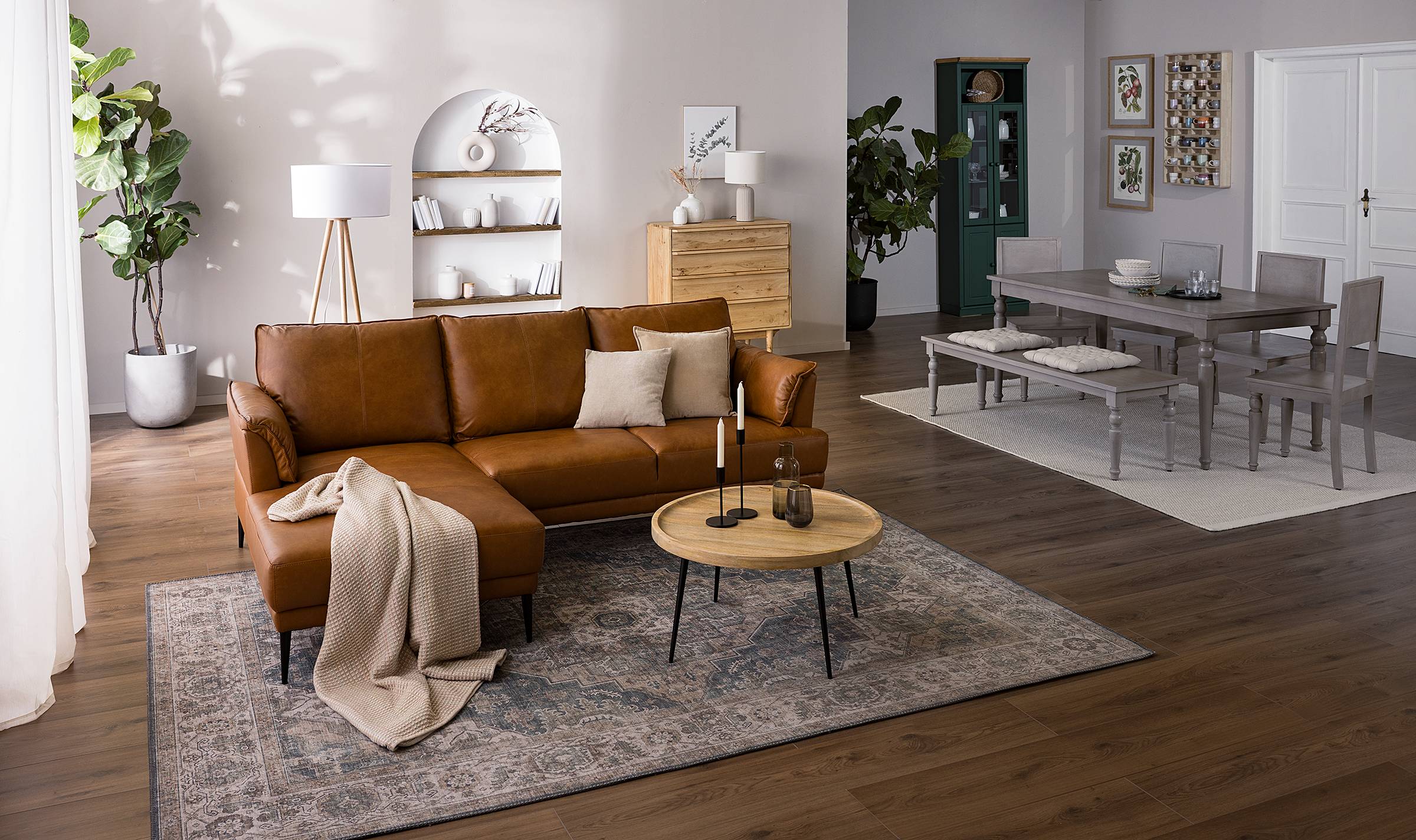 Coffee Table RONTAN Mango Black