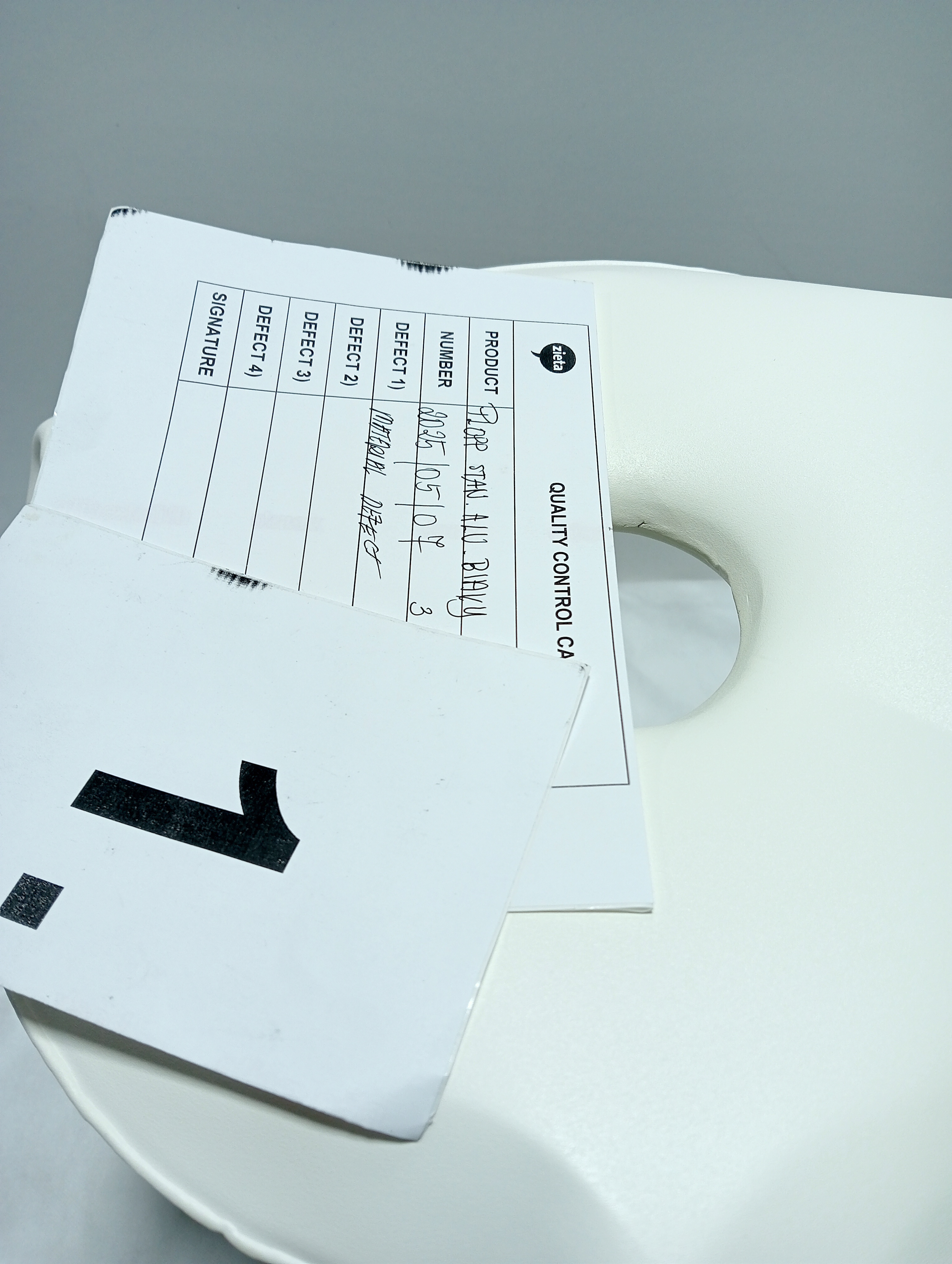 Plopp Standard Sgabello Alluminio Bianco Opaco