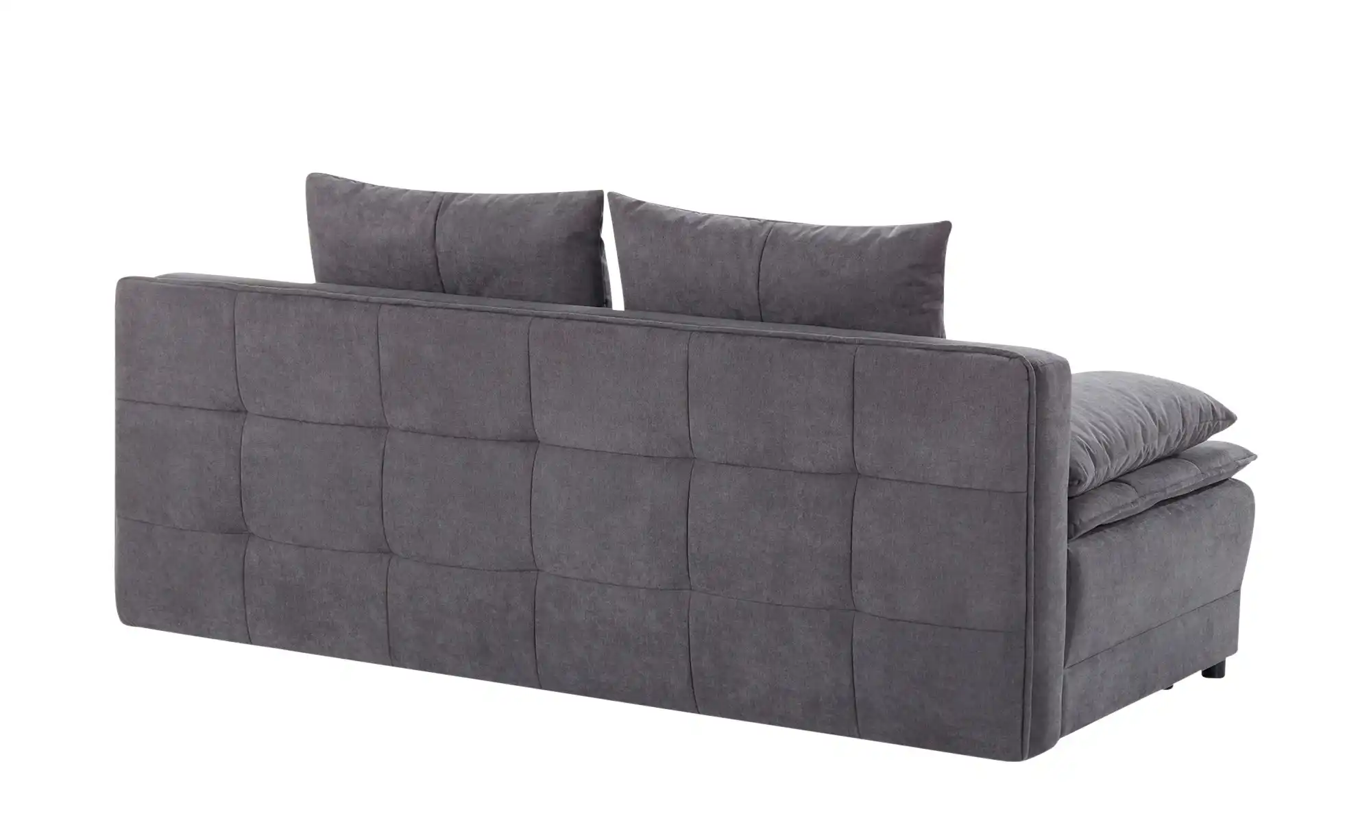 Schlafsofa Textil Grau