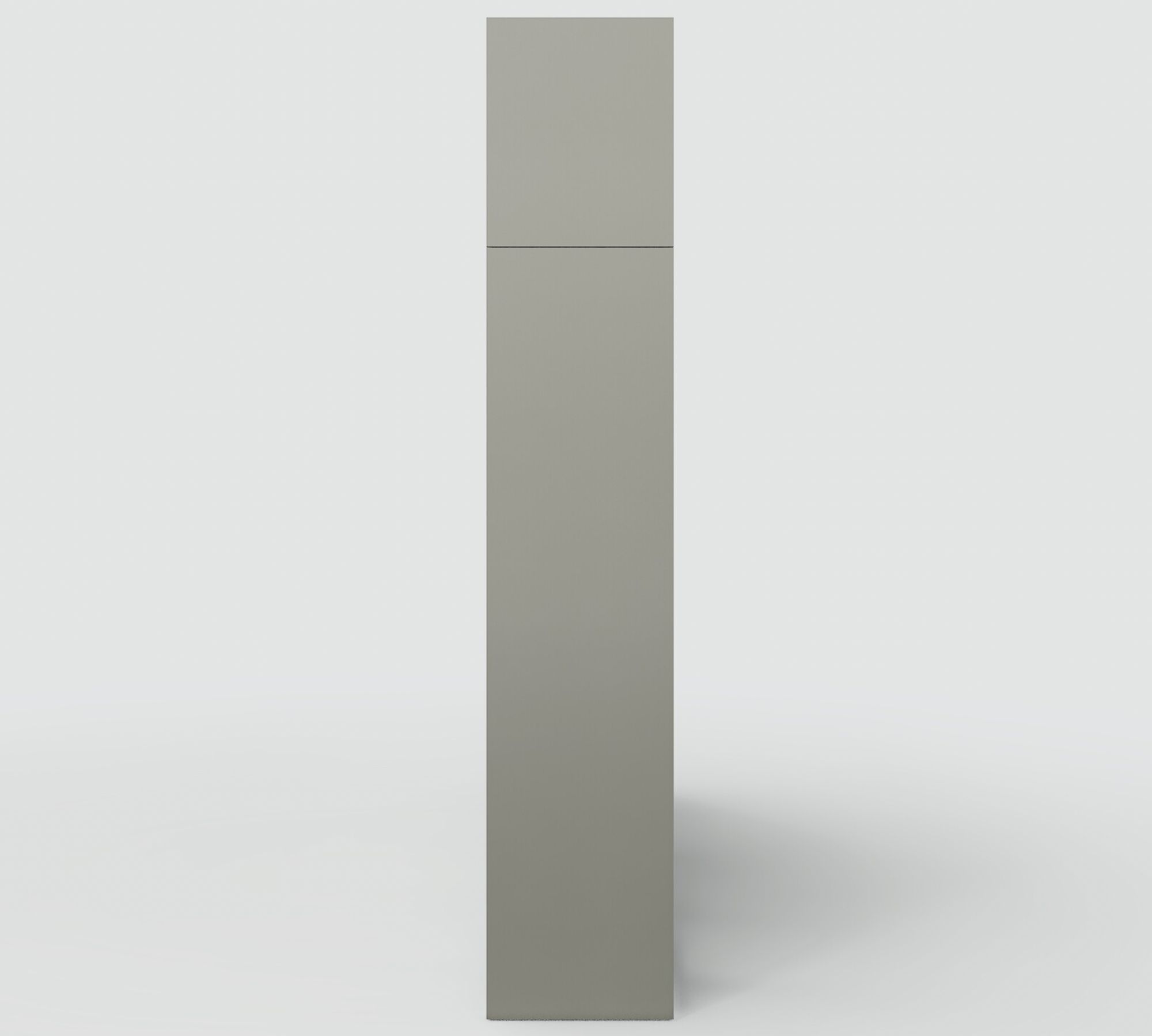 Gryd Bücherregal Holz Grau