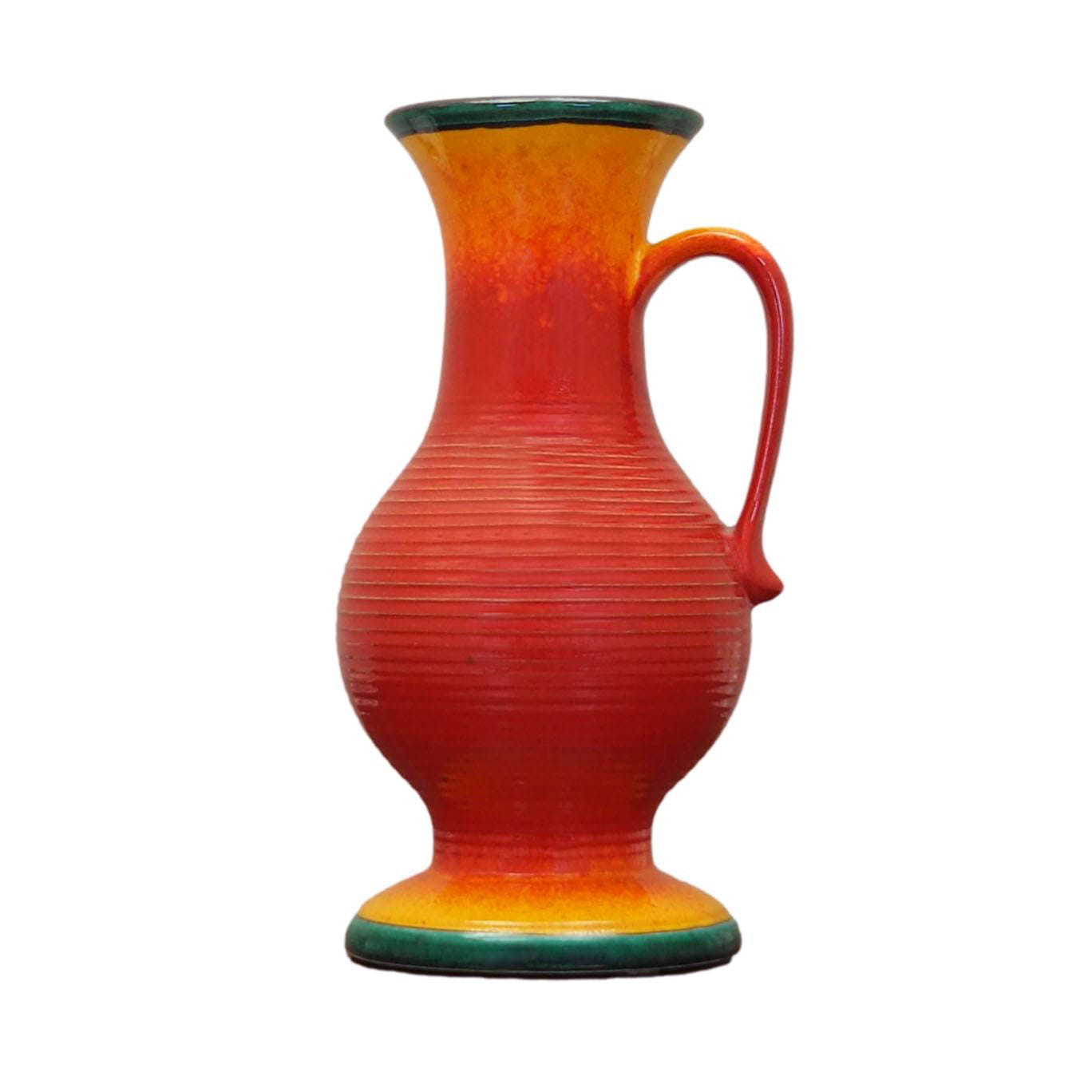 Vintage Brocca Ceramica Rosso anni '60