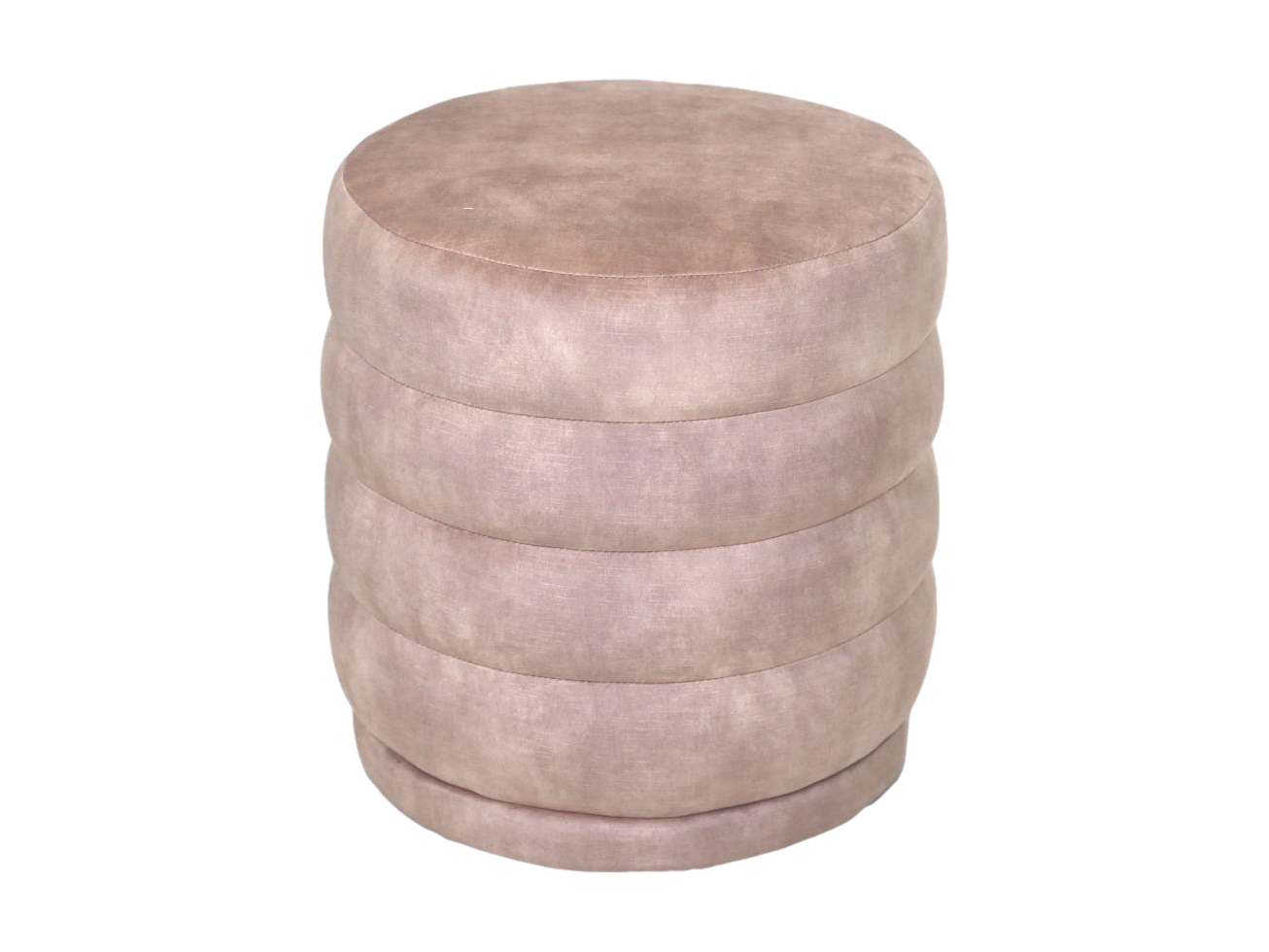 Runder Ringe Fußhocker Pink