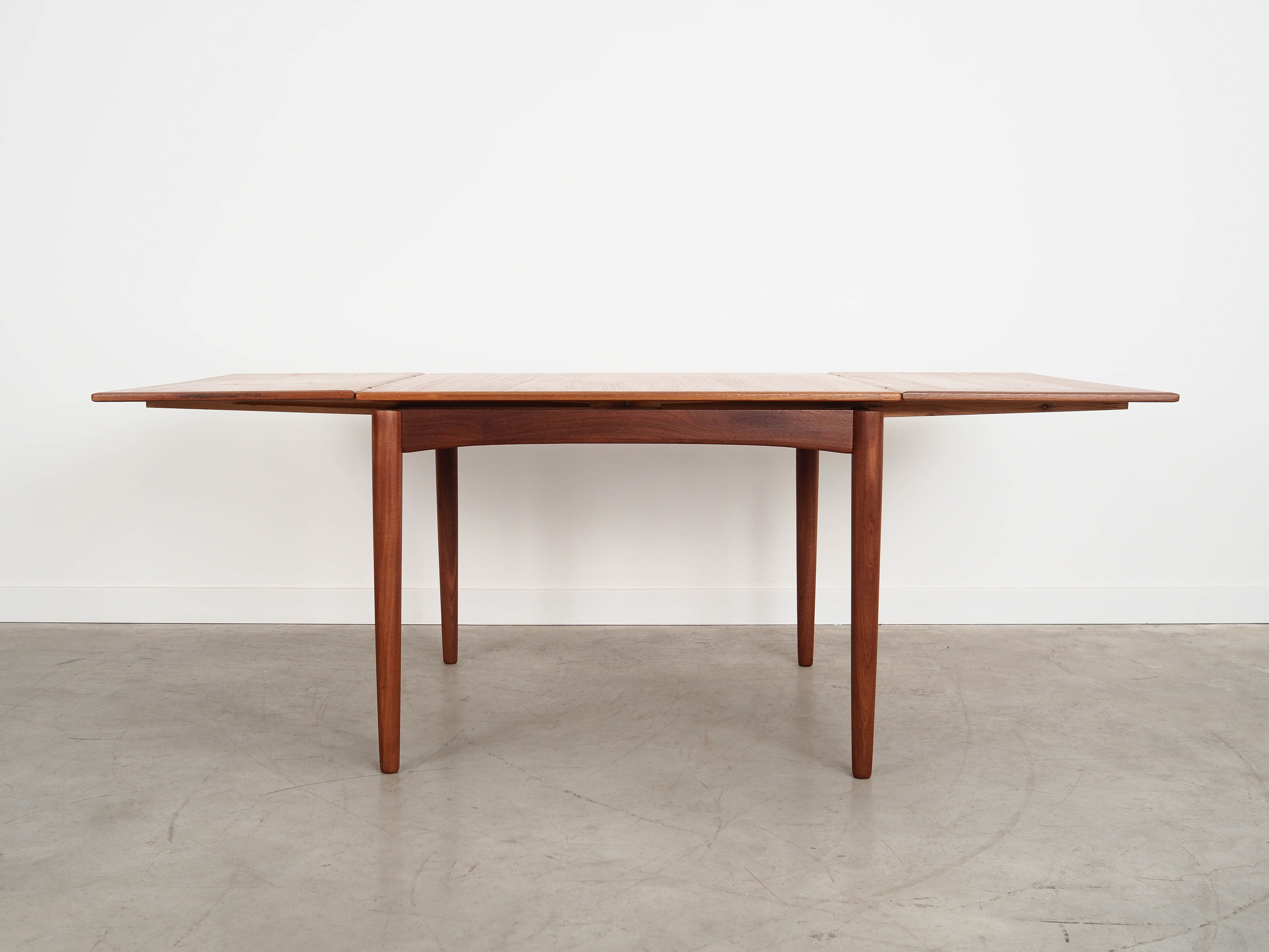 Teak table Brown 1970s