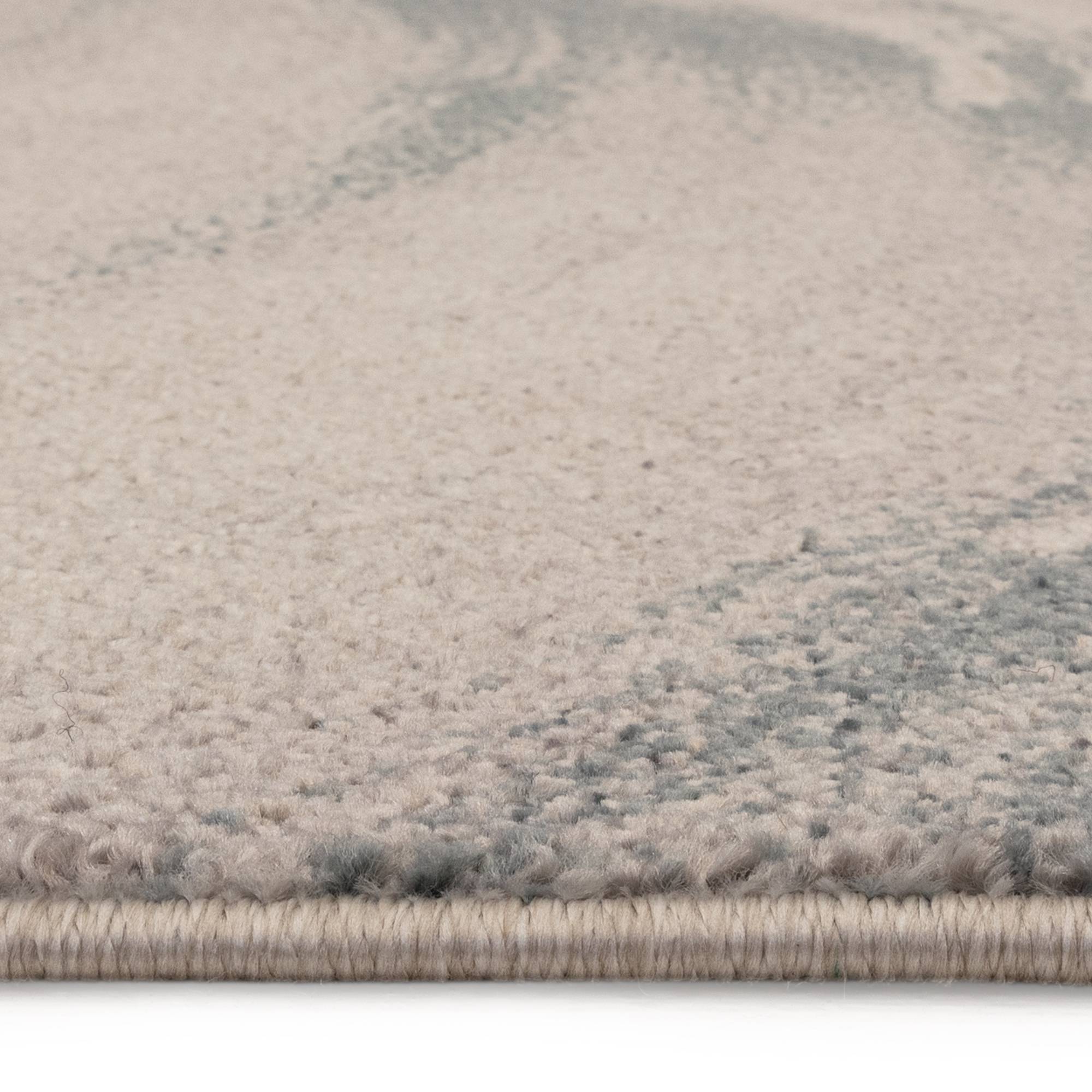 VIVA Teppich Blau Abstraktes Muster 200x275cm