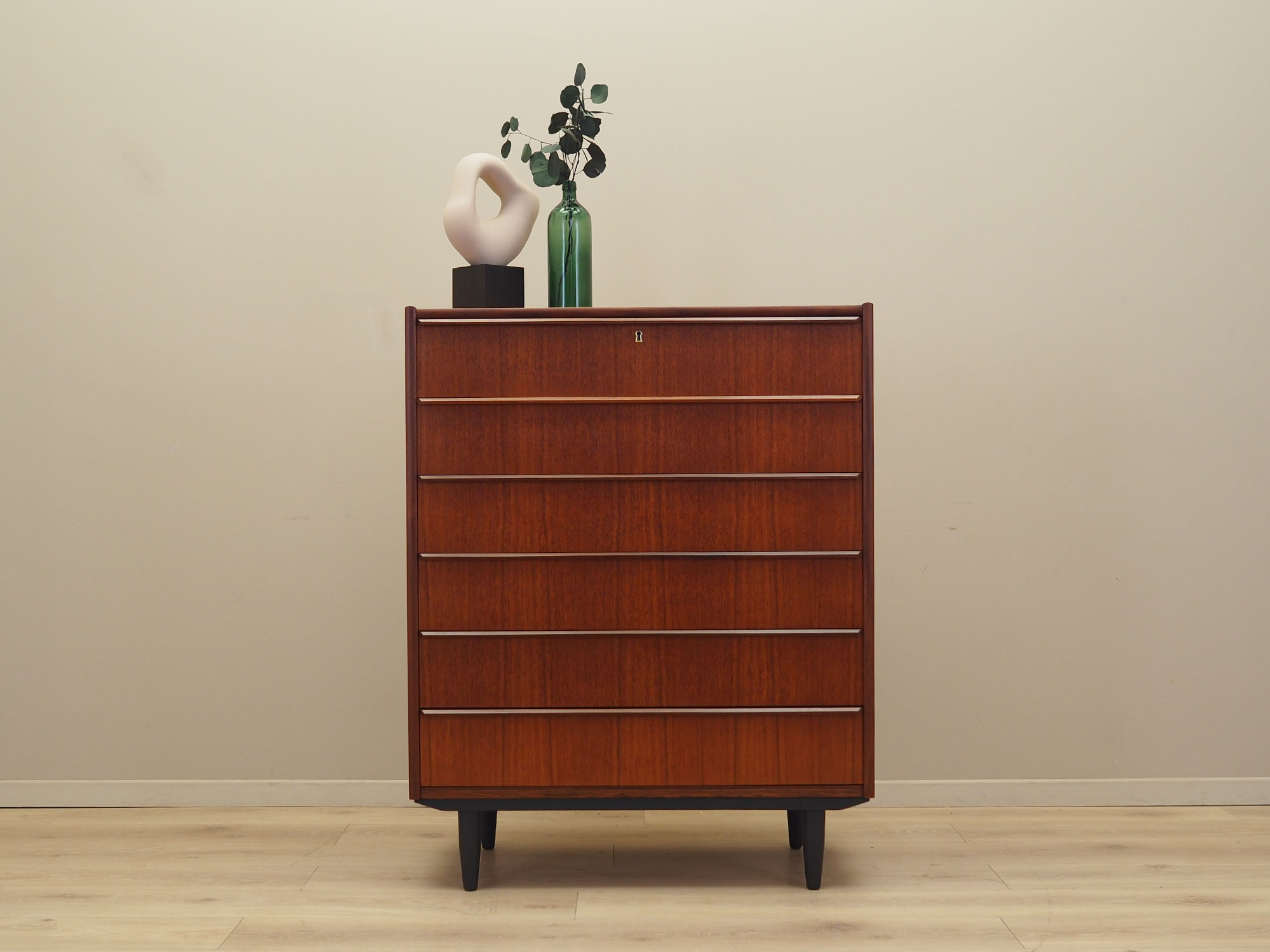 Chest of drawers Teak wood 1970s