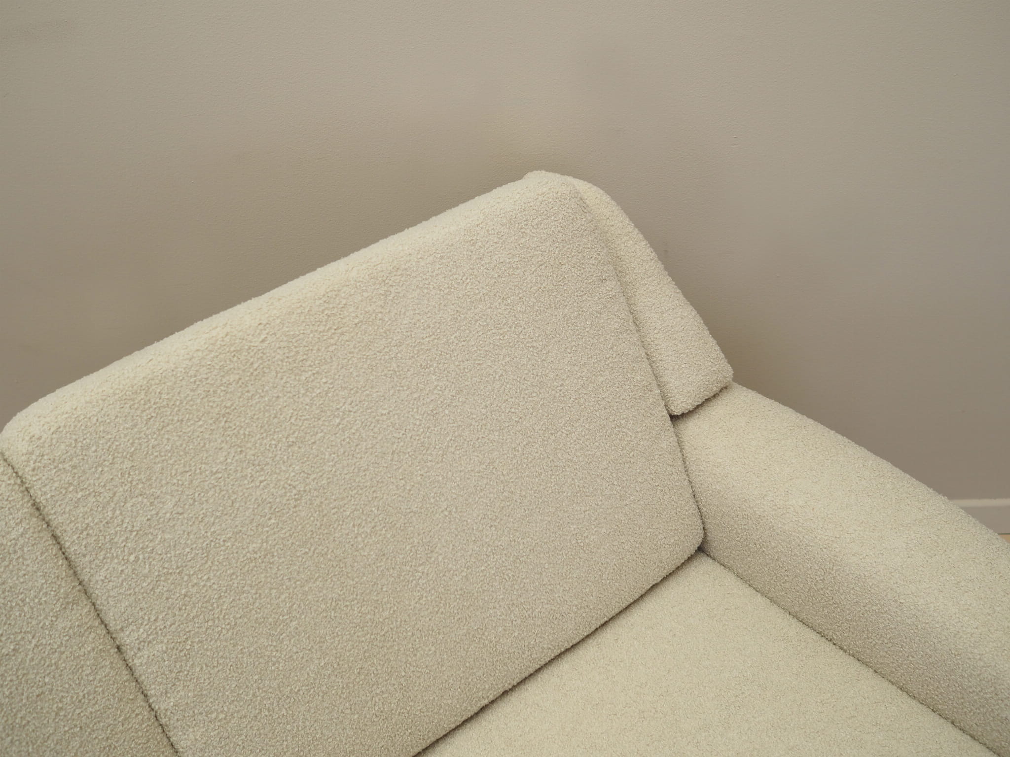 Sofa Textile Cream 1970s