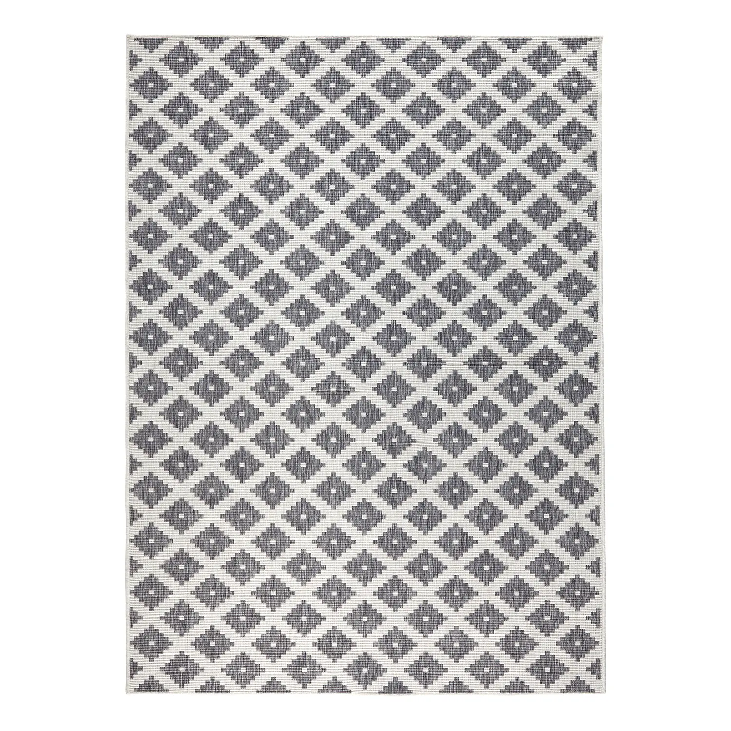 Nizza In-/Outdoorteppich Grau