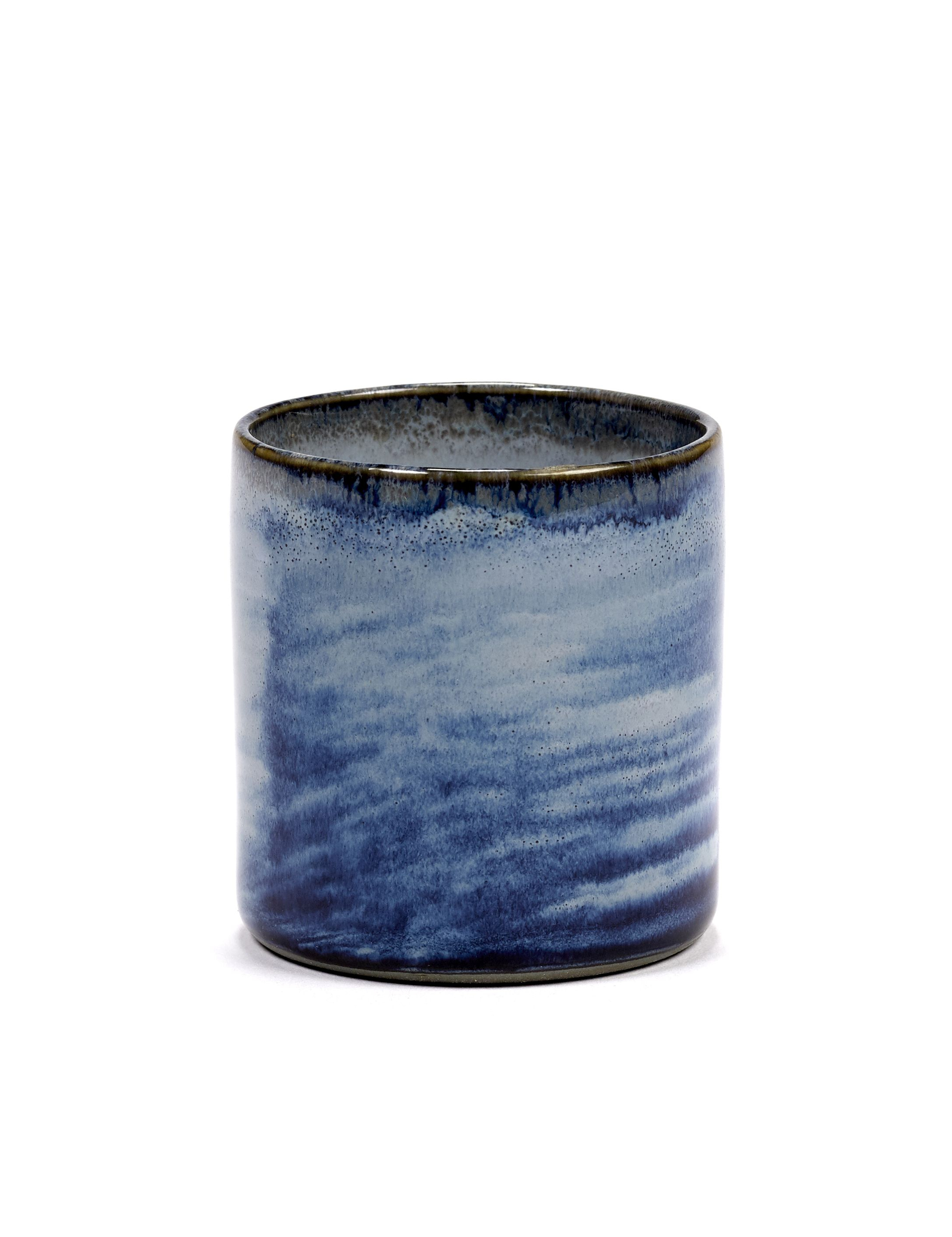 Terres De Rêve Becher Klein Zylindrisch Blau