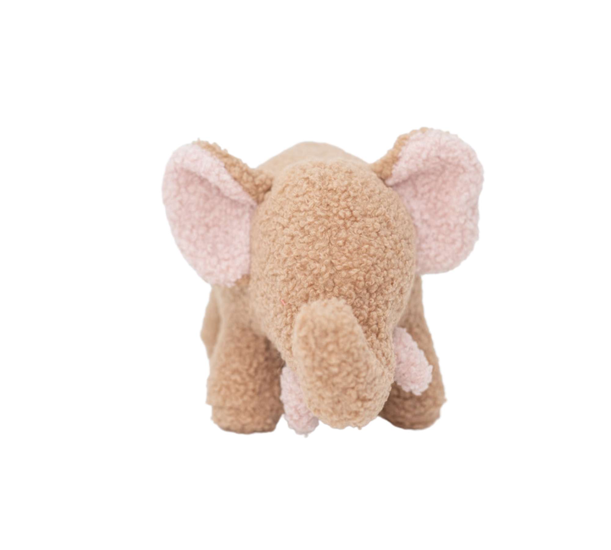 Baby Elefant Plüschtier Baumwolle Braun
