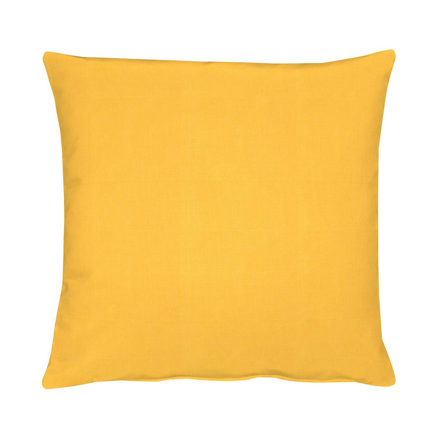Kissenbezug Torino Webstoff Safrangelb 49 x 49 cm