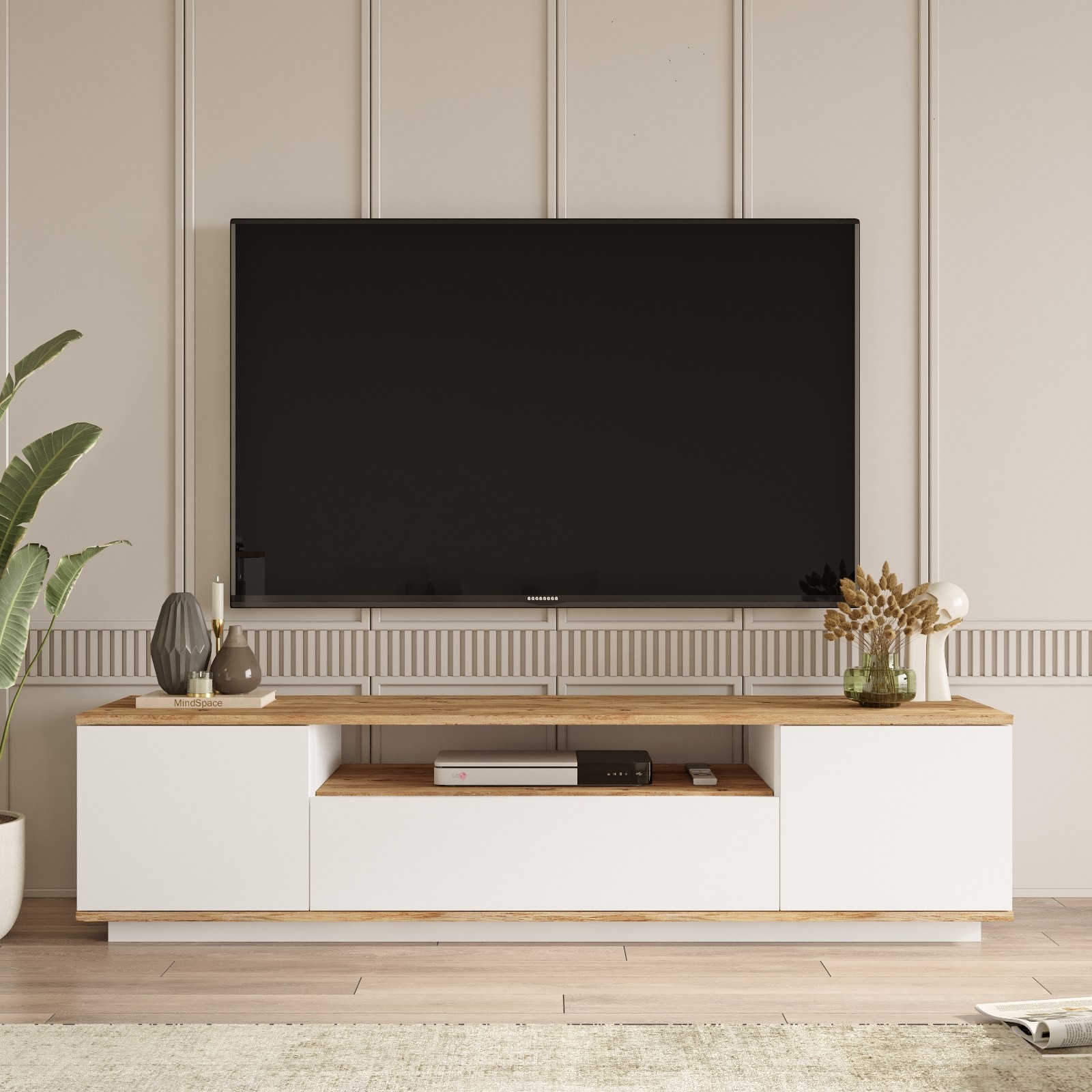 FR7-AW TV-Ständer Weiß