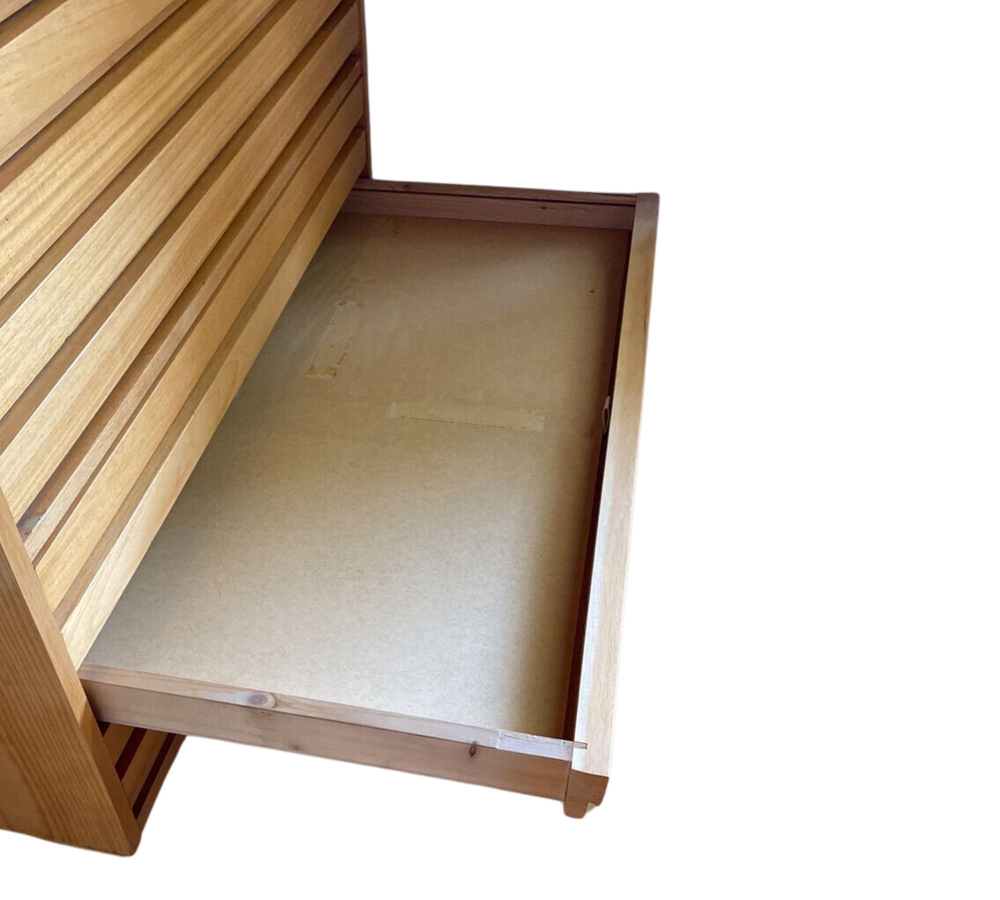 Planschrank Holz Braun