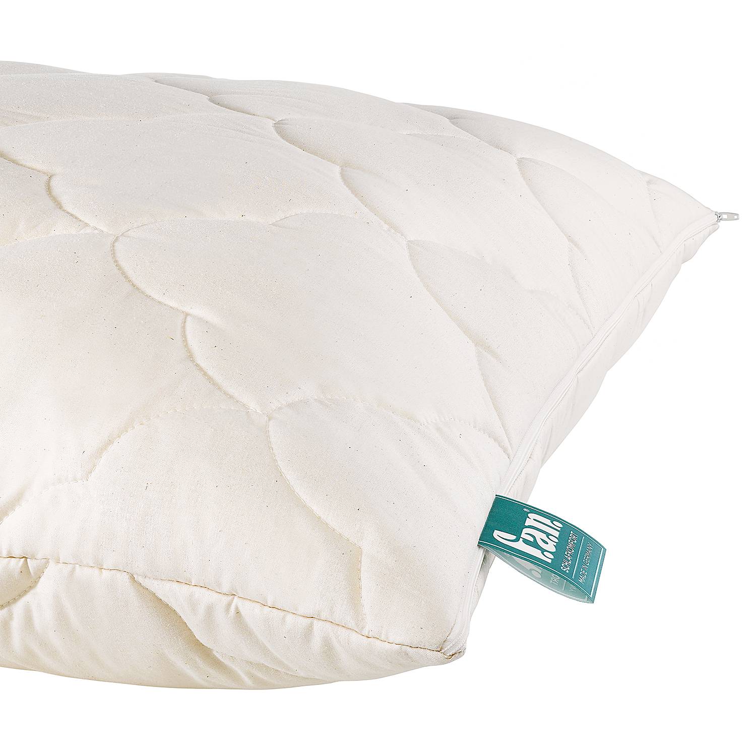 Relax Kopfkissen Baumwolle Beige 40 x 80 cm