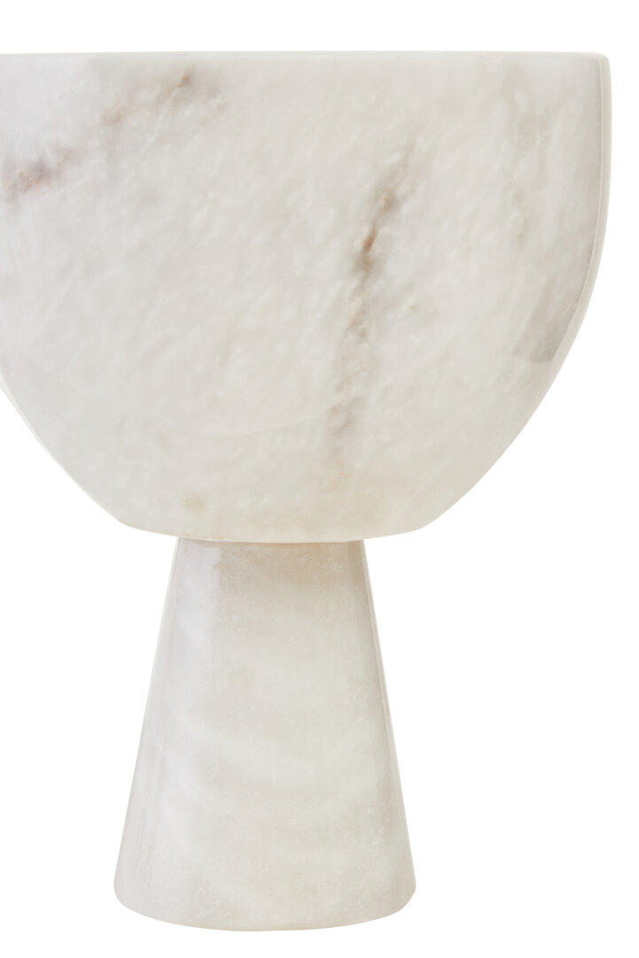 Salmo Small Bowl Marble White