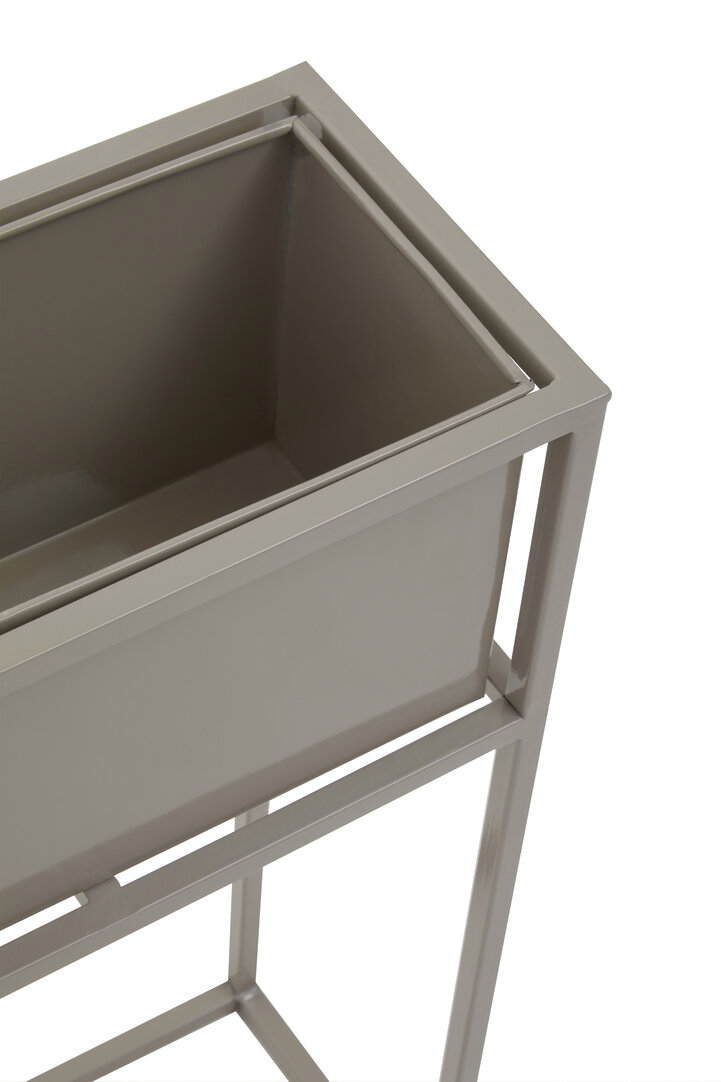 Ascher Portapiante da terra Grigio