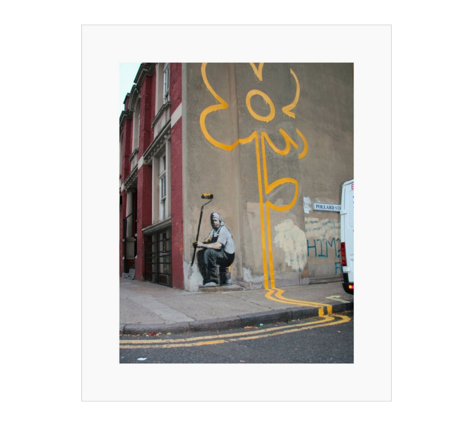 Pollard St - Banksy 33 x 40 cm