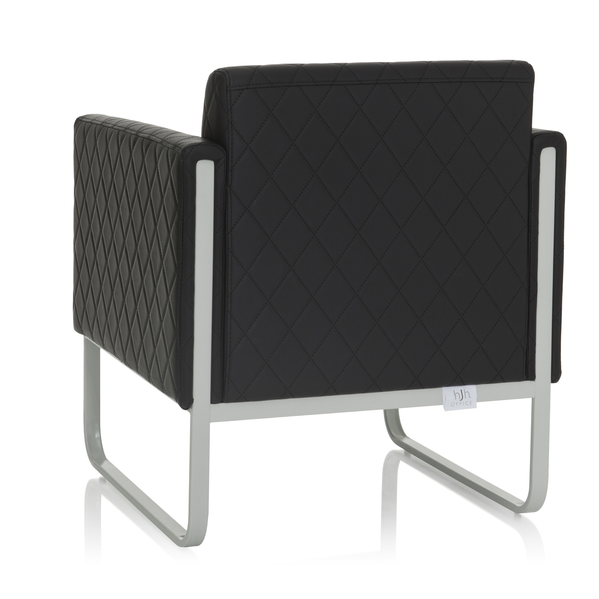 Aruba Armchair Faux Leather Black