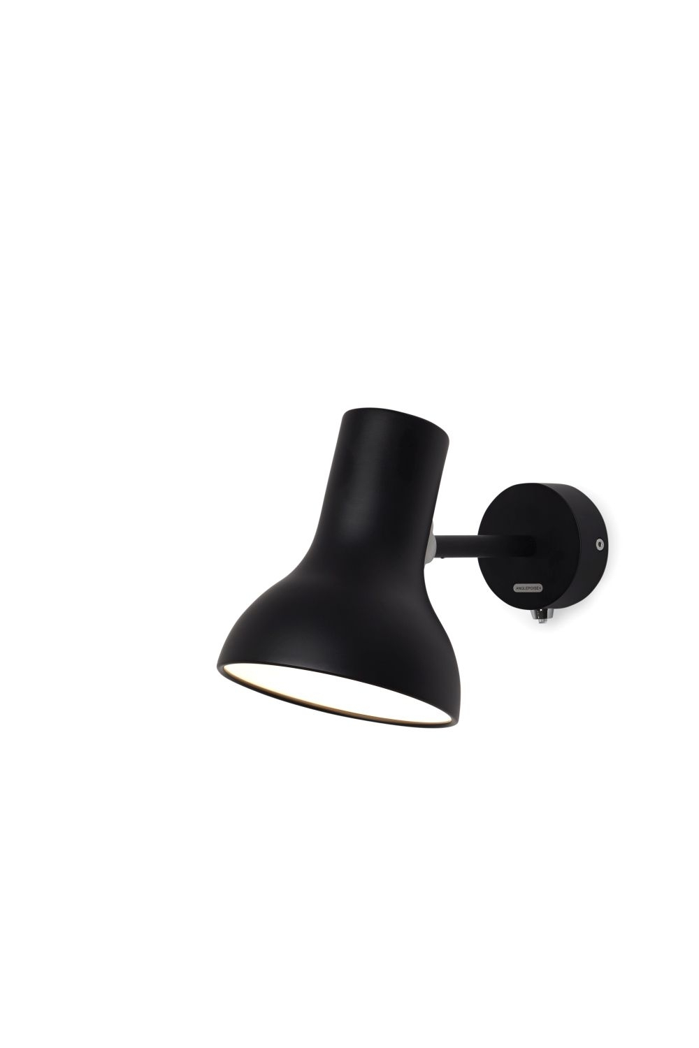 Type 75™ Mini Wandleuchte Schwarz