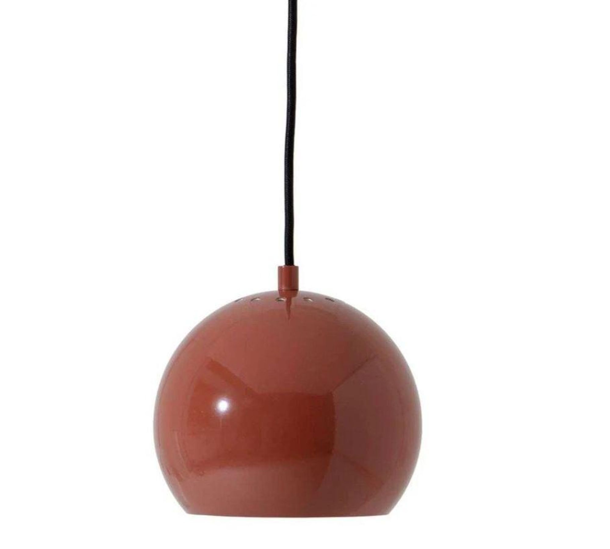 Ball Pendelleuchte Rot Ø18cm