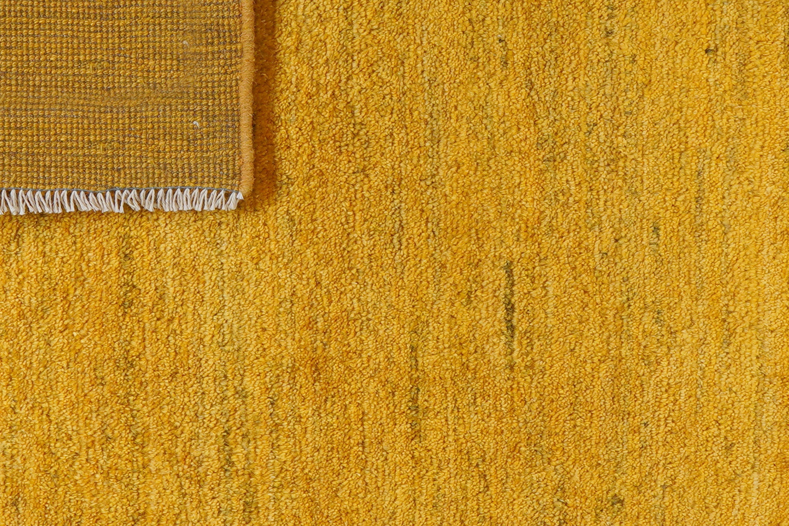 Rizbaf Gabbeh Rug Wool Yellow