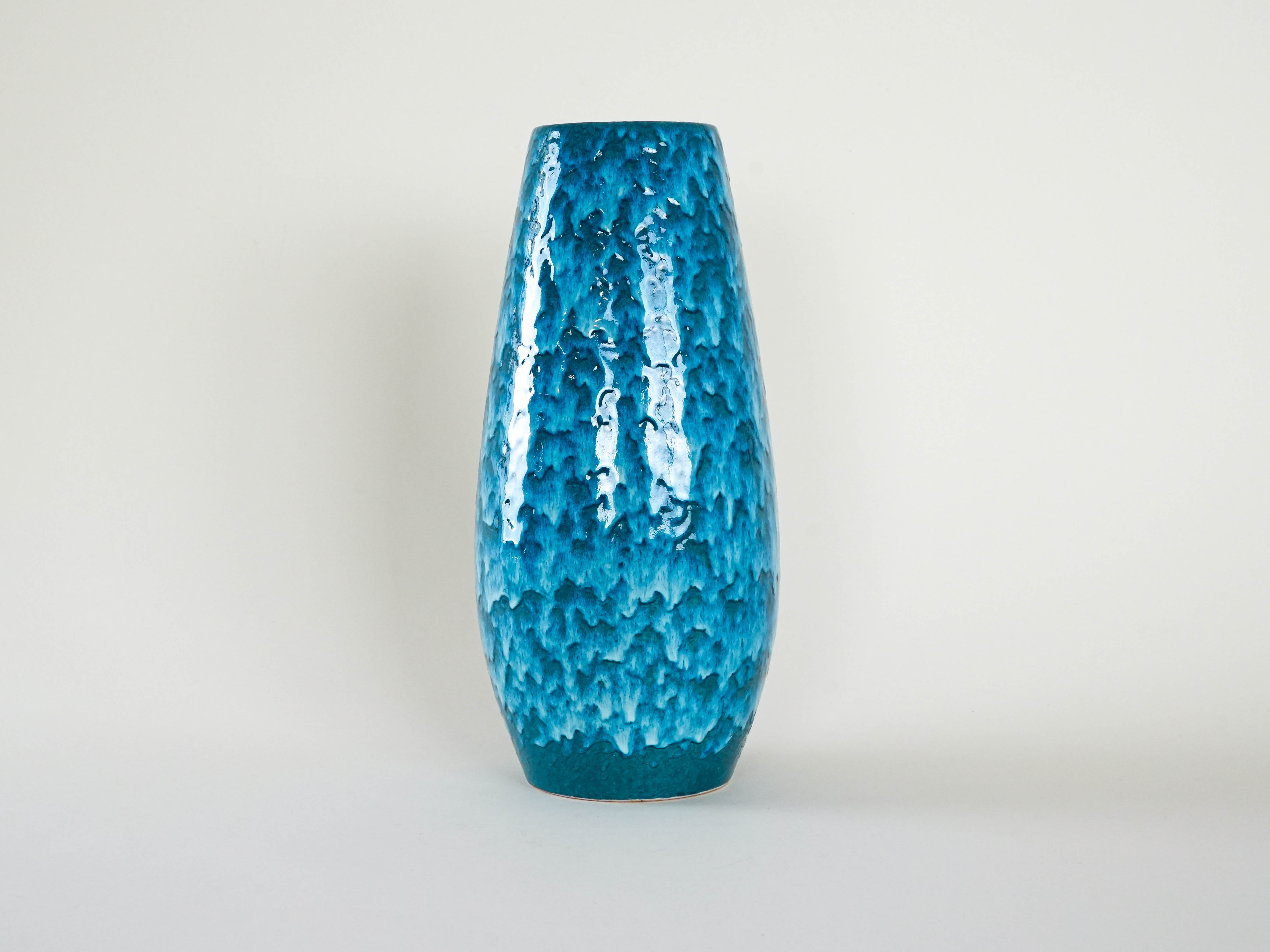 Keramikvase Blau