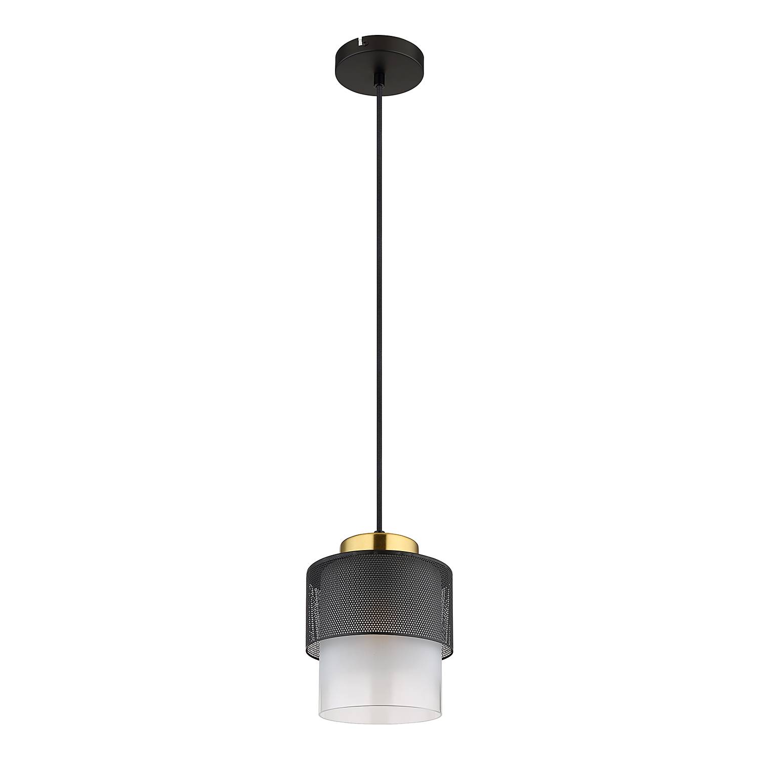 Pendant Light Olga Satin Glass Iron