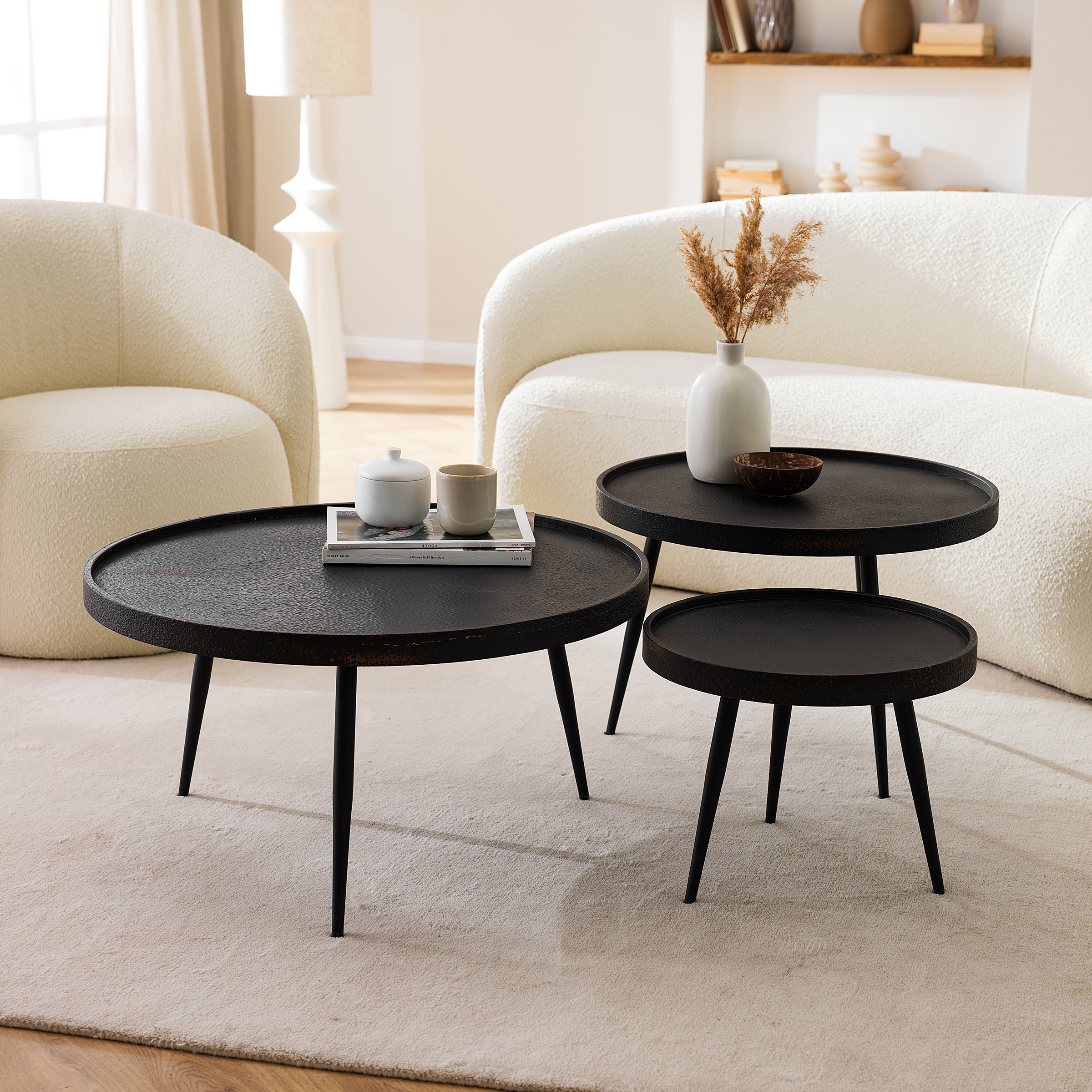 Coffee table IKOMWA Antique Black