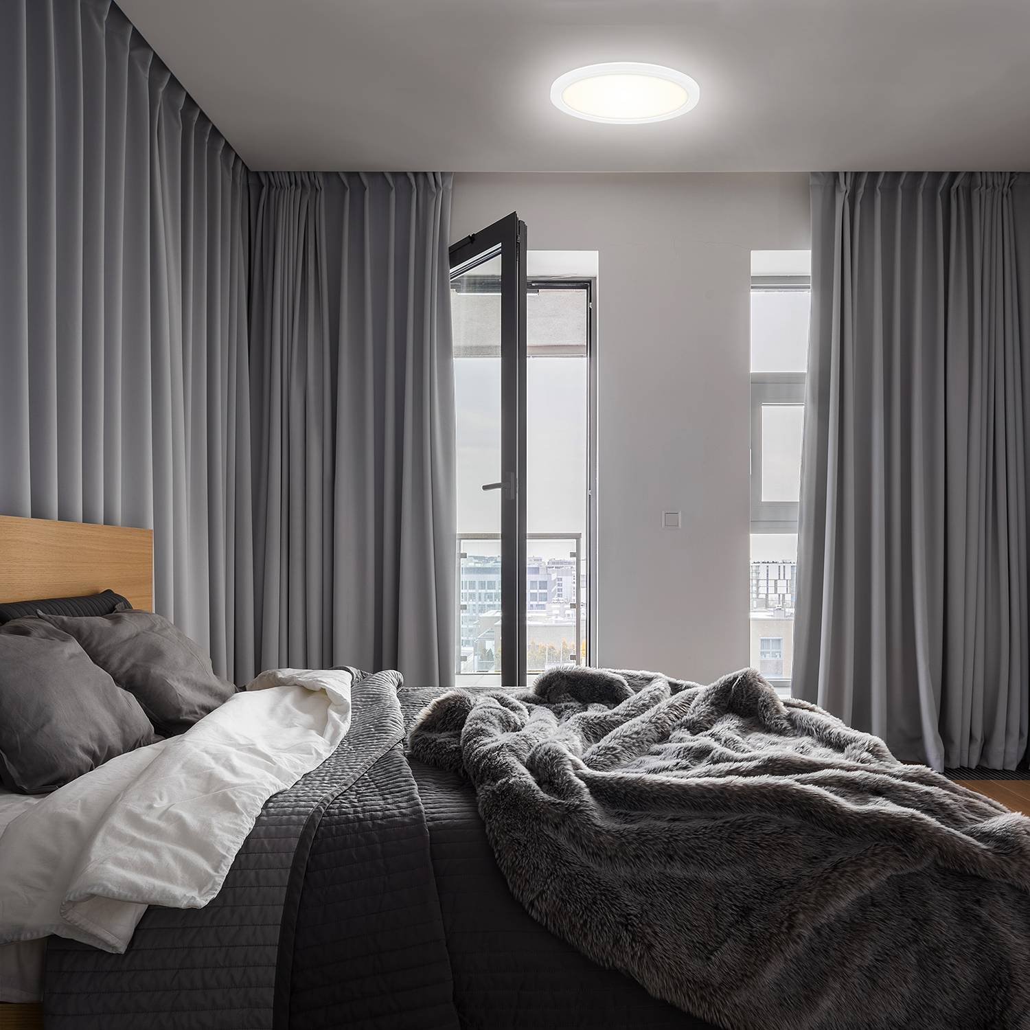 LED-Deckenleuchte  Slim Weiß