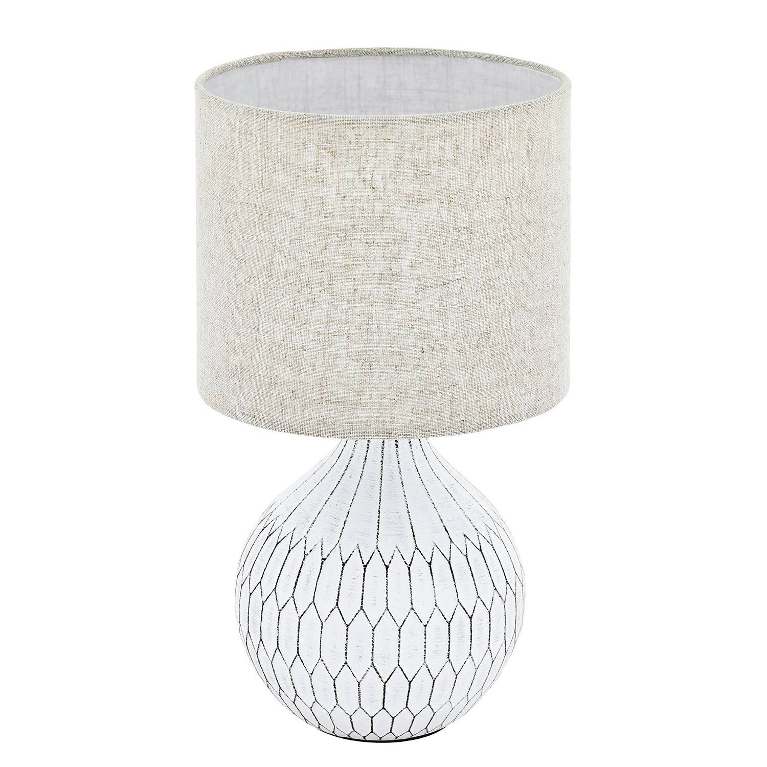 Bellariva 3 Table lamp Linen Ceramic
