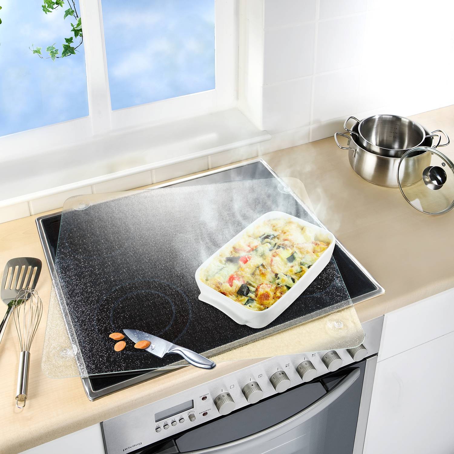 Universal Cover Plate Glass Transparent