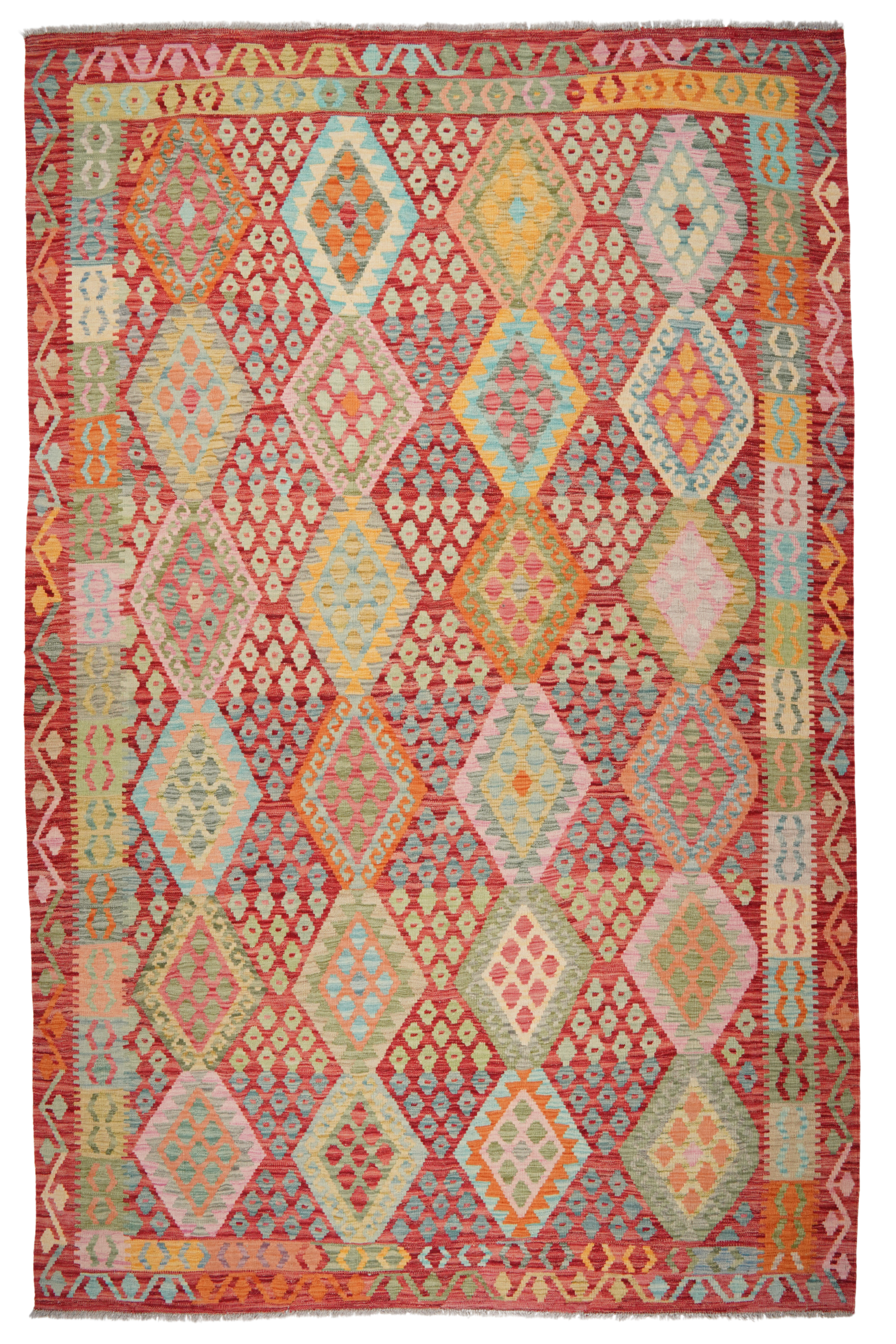 Kilim Hayat Lana Multicolore