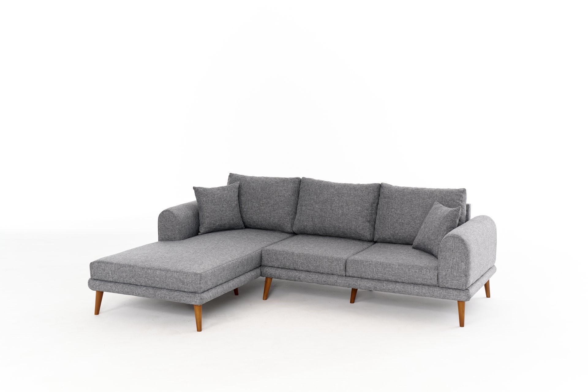 Seren Sofa Récamiere Links Grau