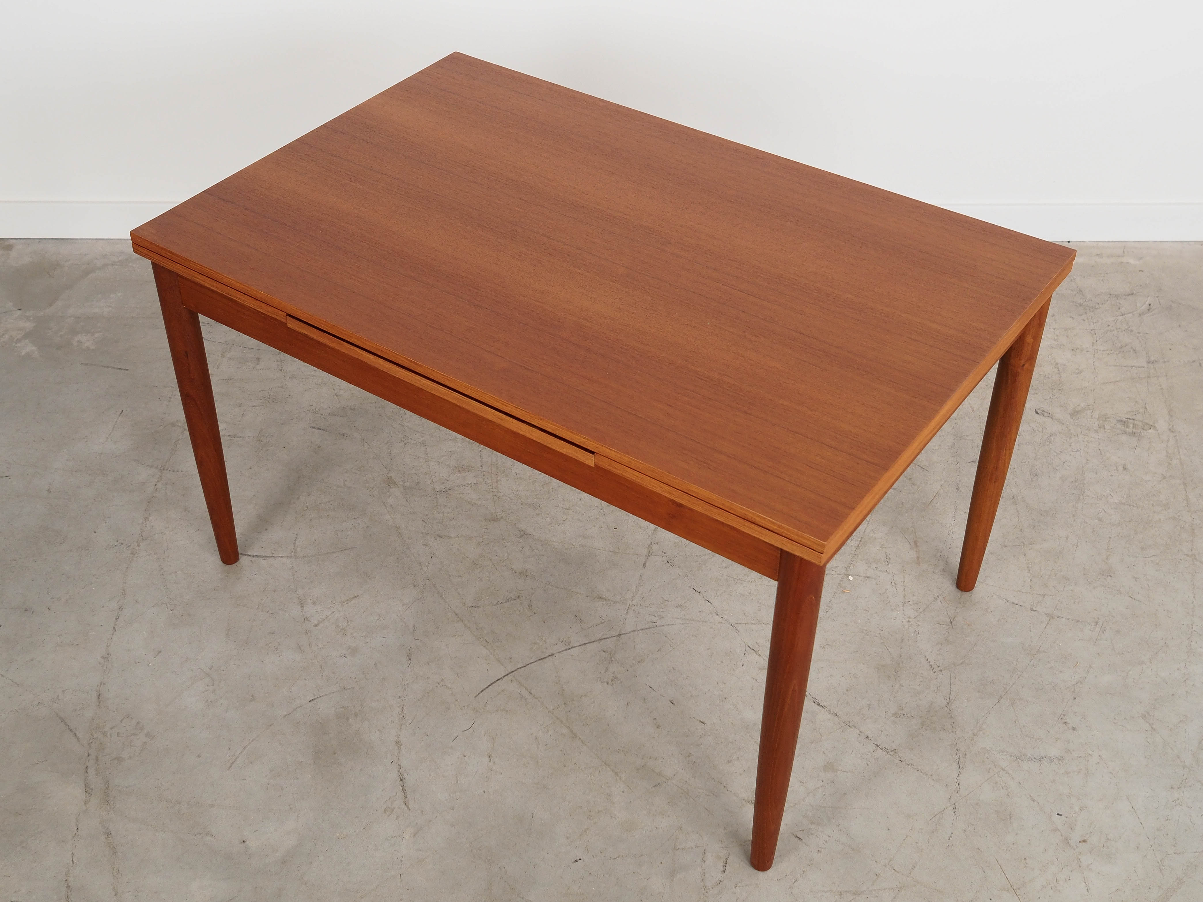 Teaktisch Braun 1970er Jahre
