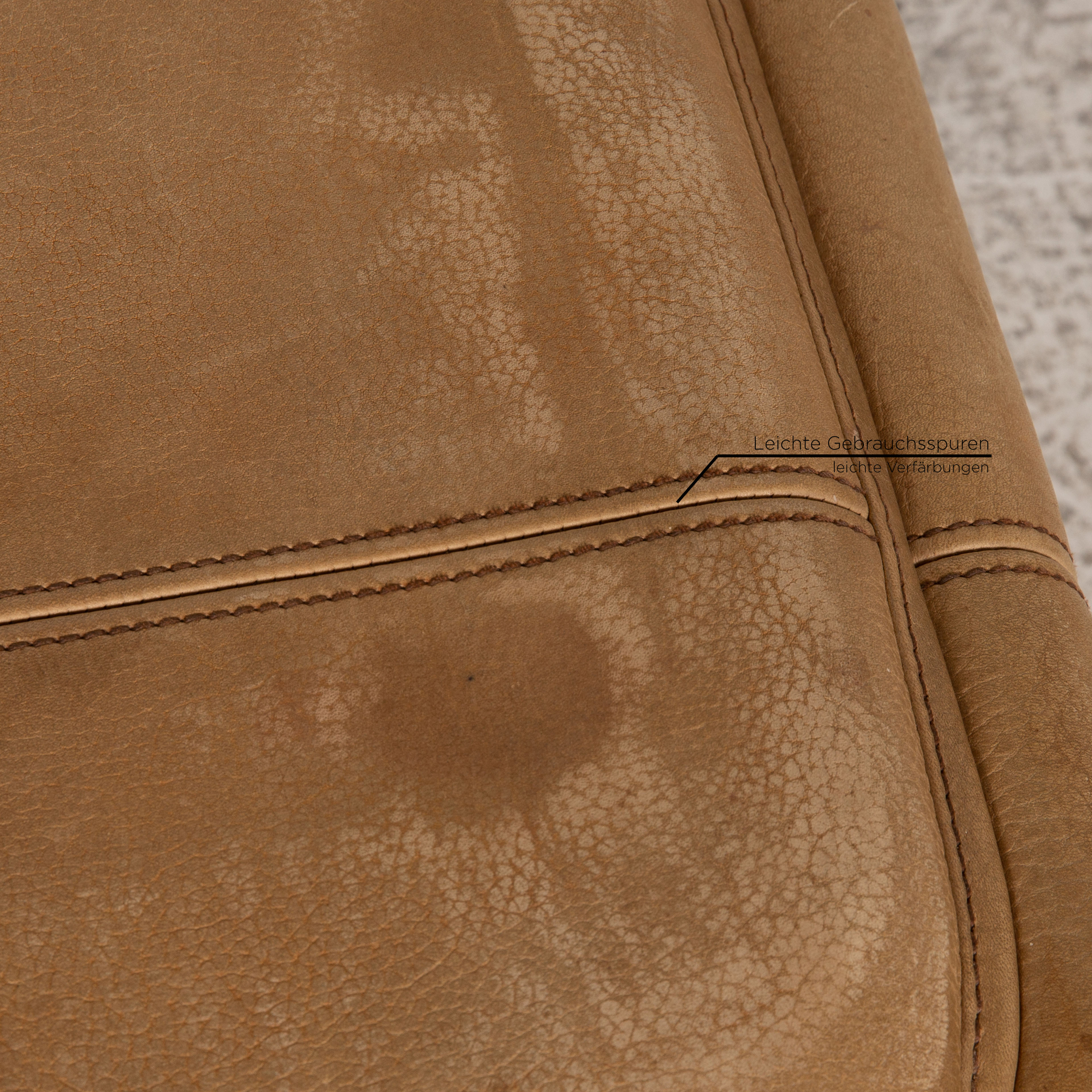 DS 50 Hocker Leder Braun