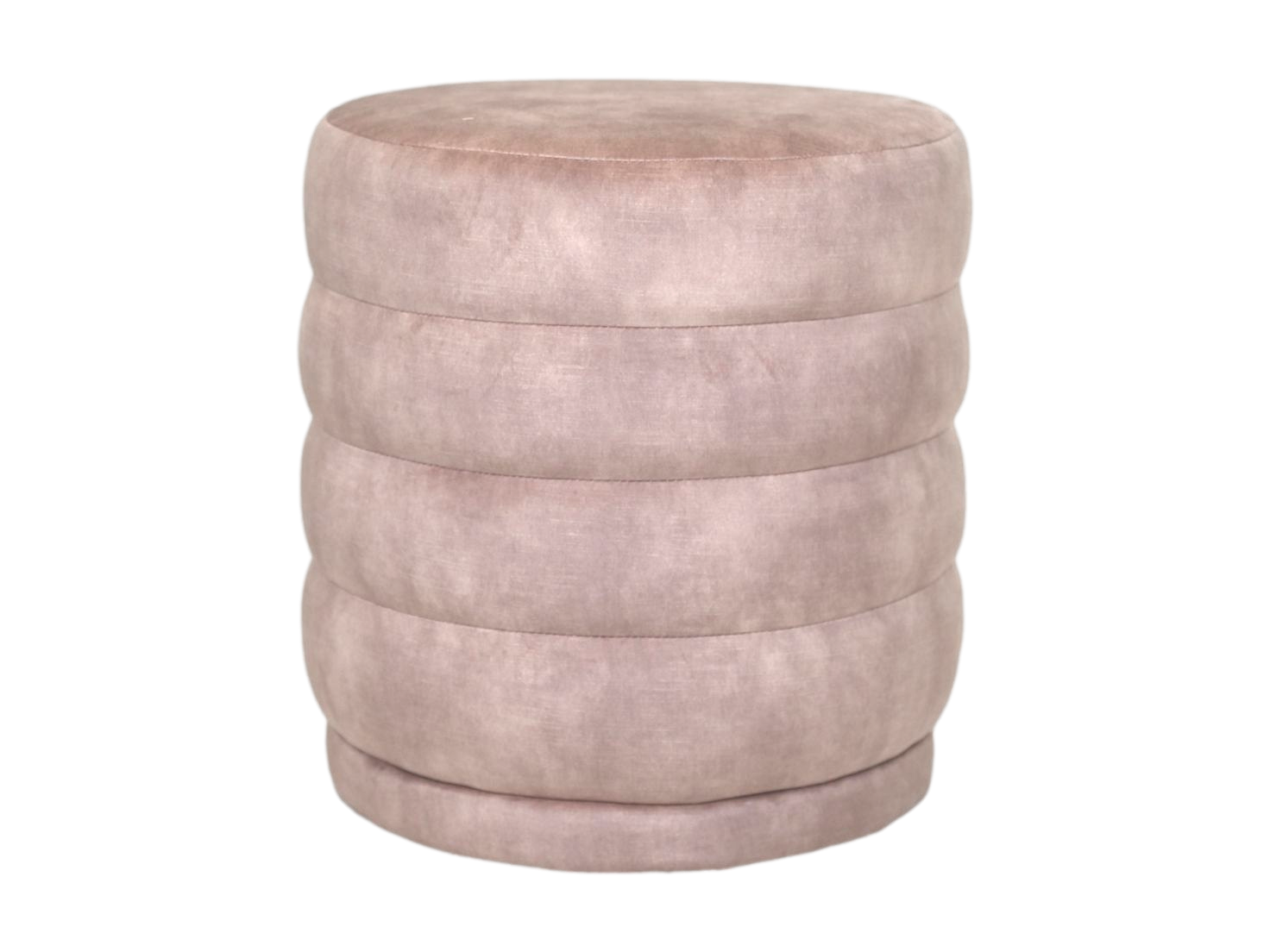 Runder Ringe Fußhocker Pink