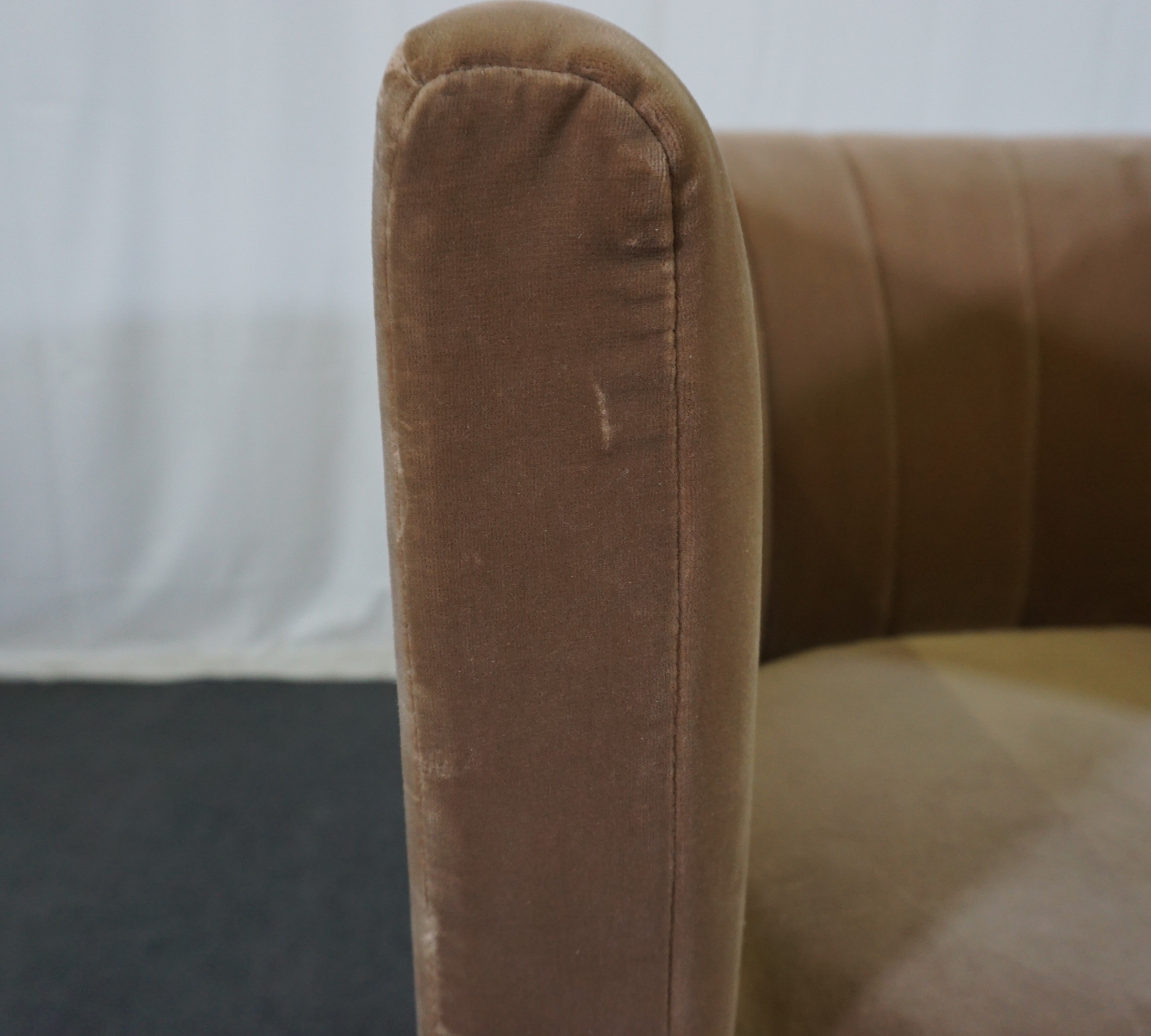 Loafer SC23 Sessel Samt Marron