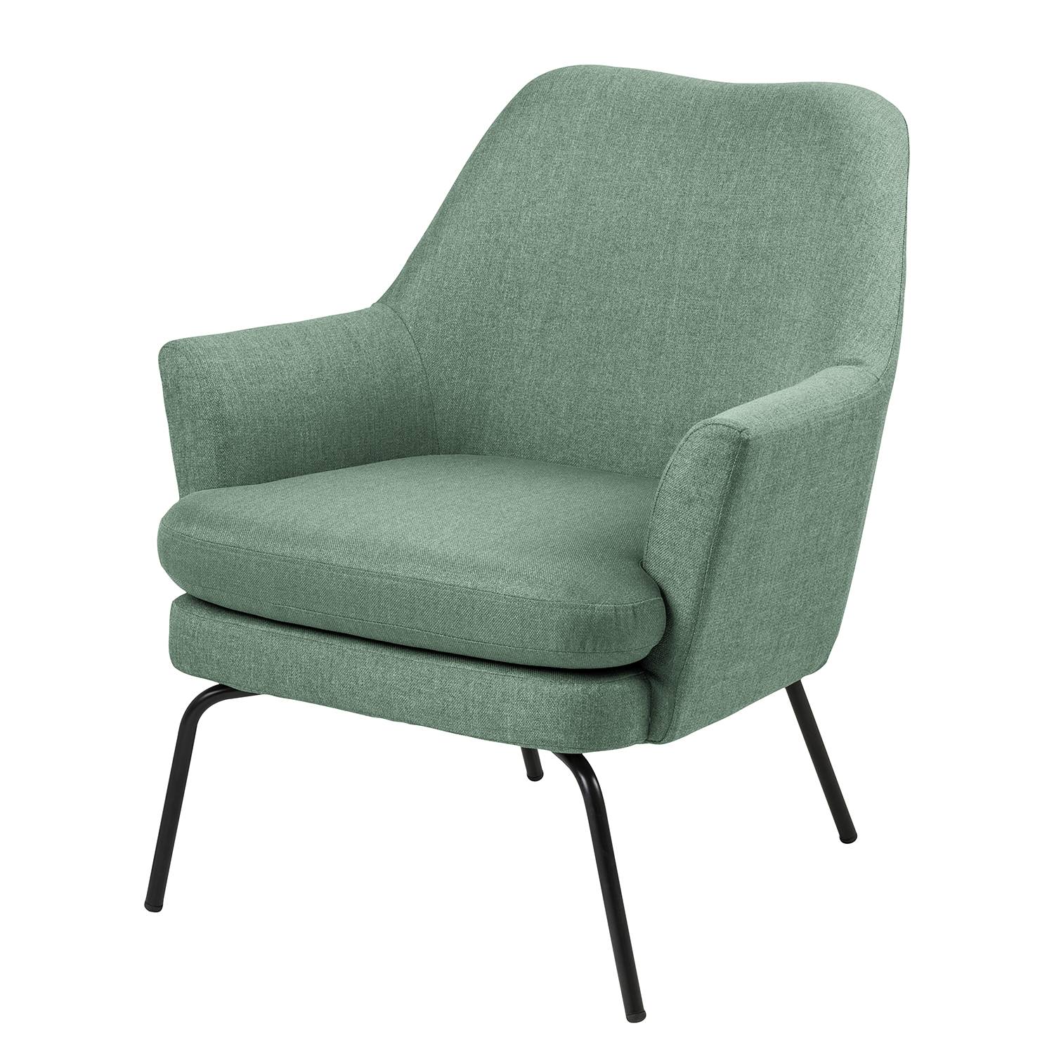 Sessel Huntly I Webstoff Mintgrün