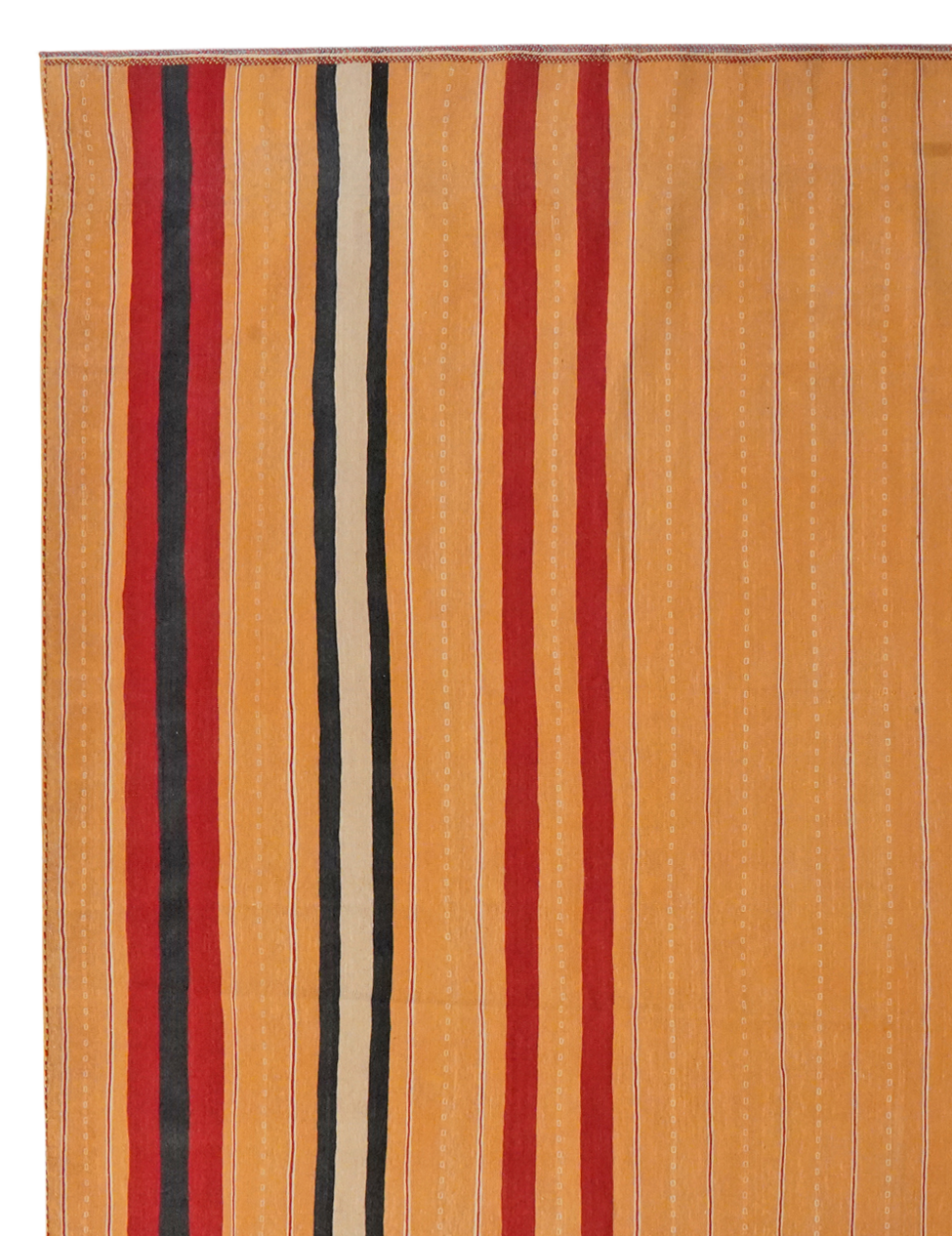 Kilim Afshar Teppich Braun