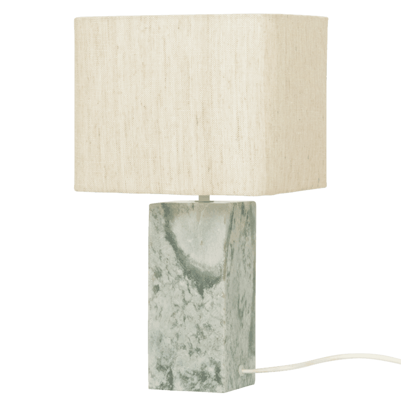 Suvi Tischlampe Onyx-Marmor Grün