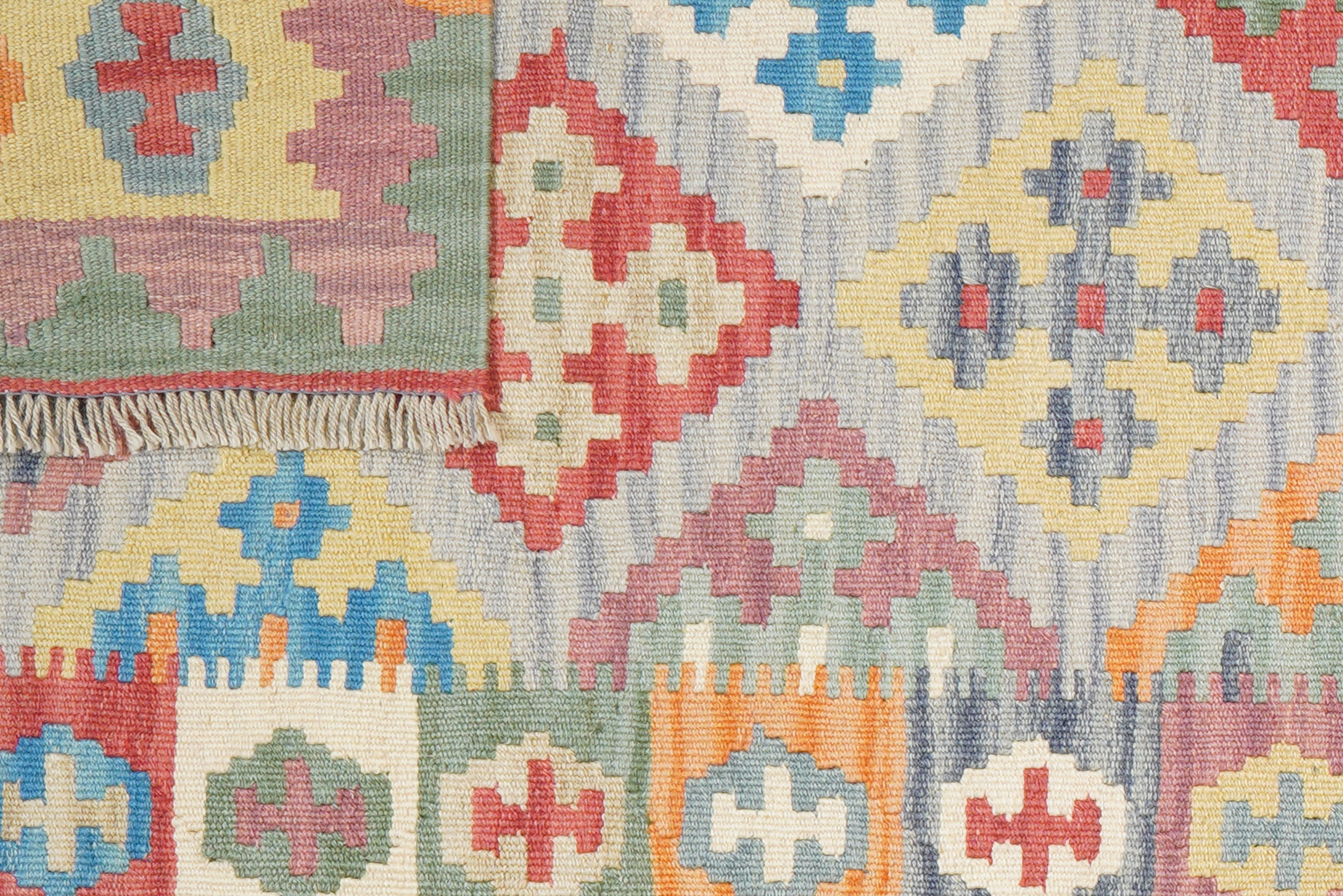 Kelim Gashgai Wool Multicolored