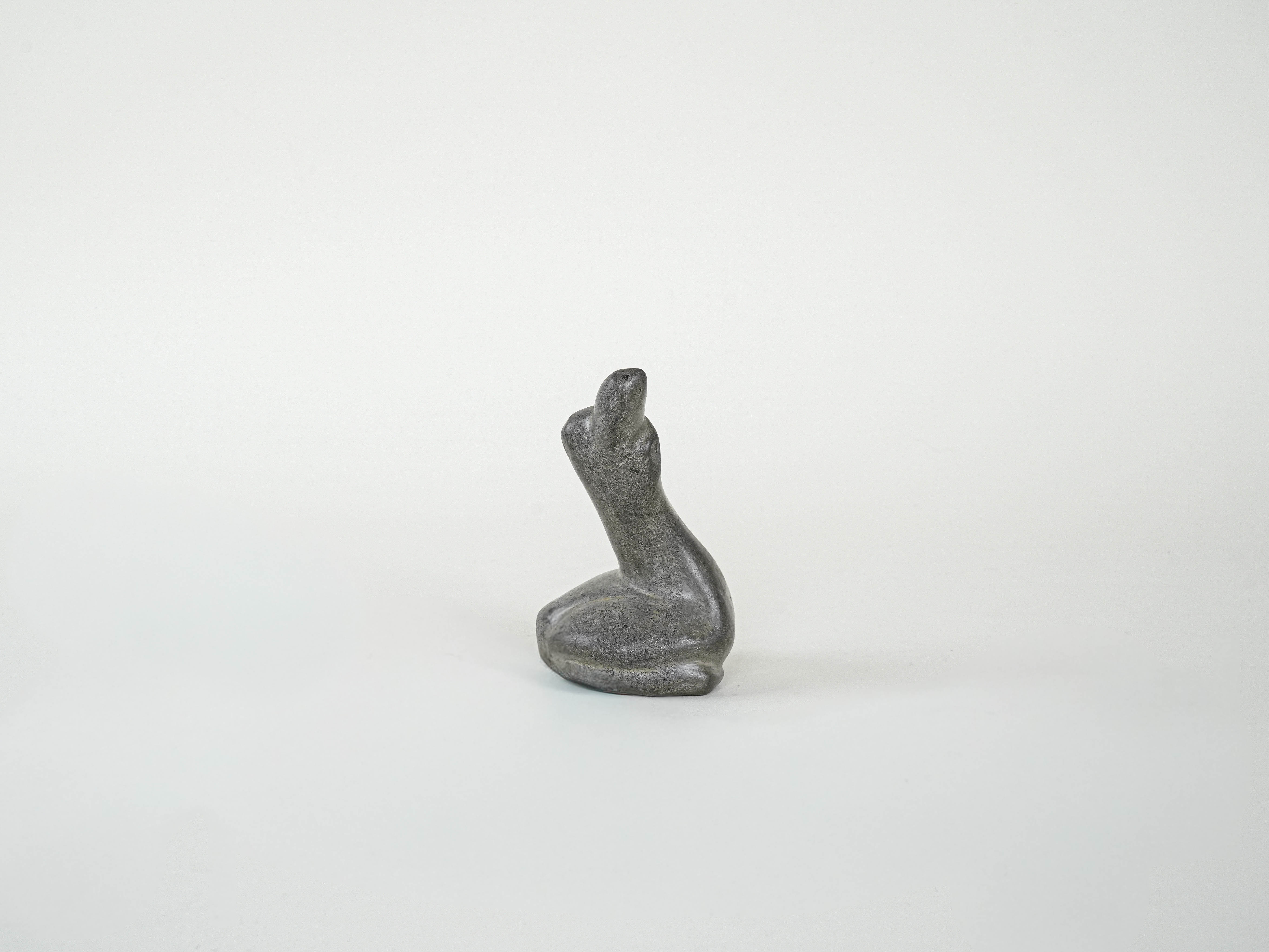 Steinfigur Grau 1960er Jahre